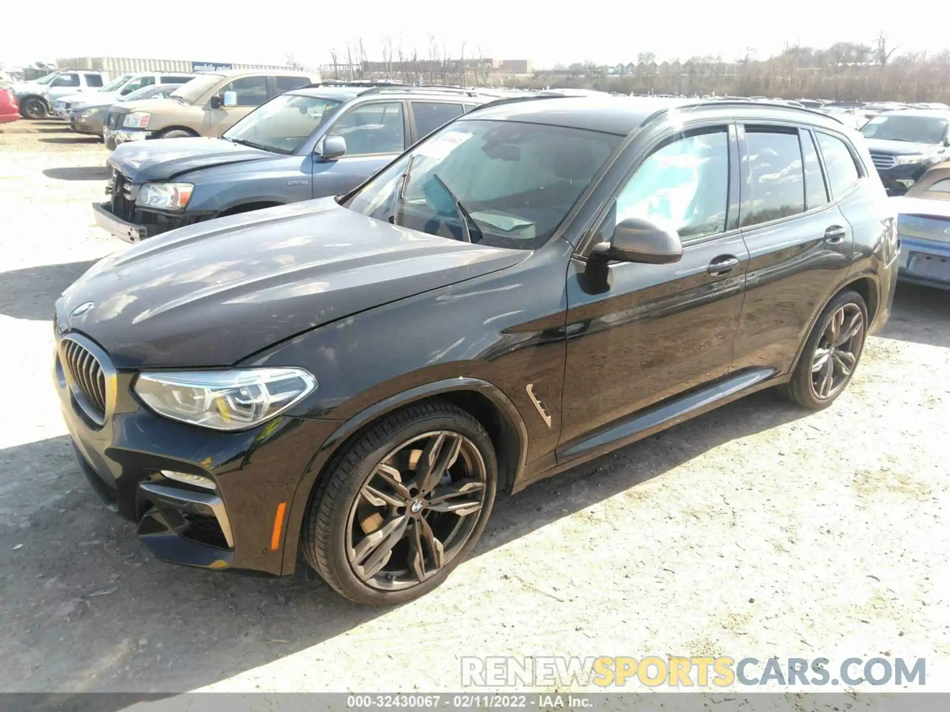 2 Photograph of a damaged car 5UXTS3C52K0Z09651 BMW X3 2019