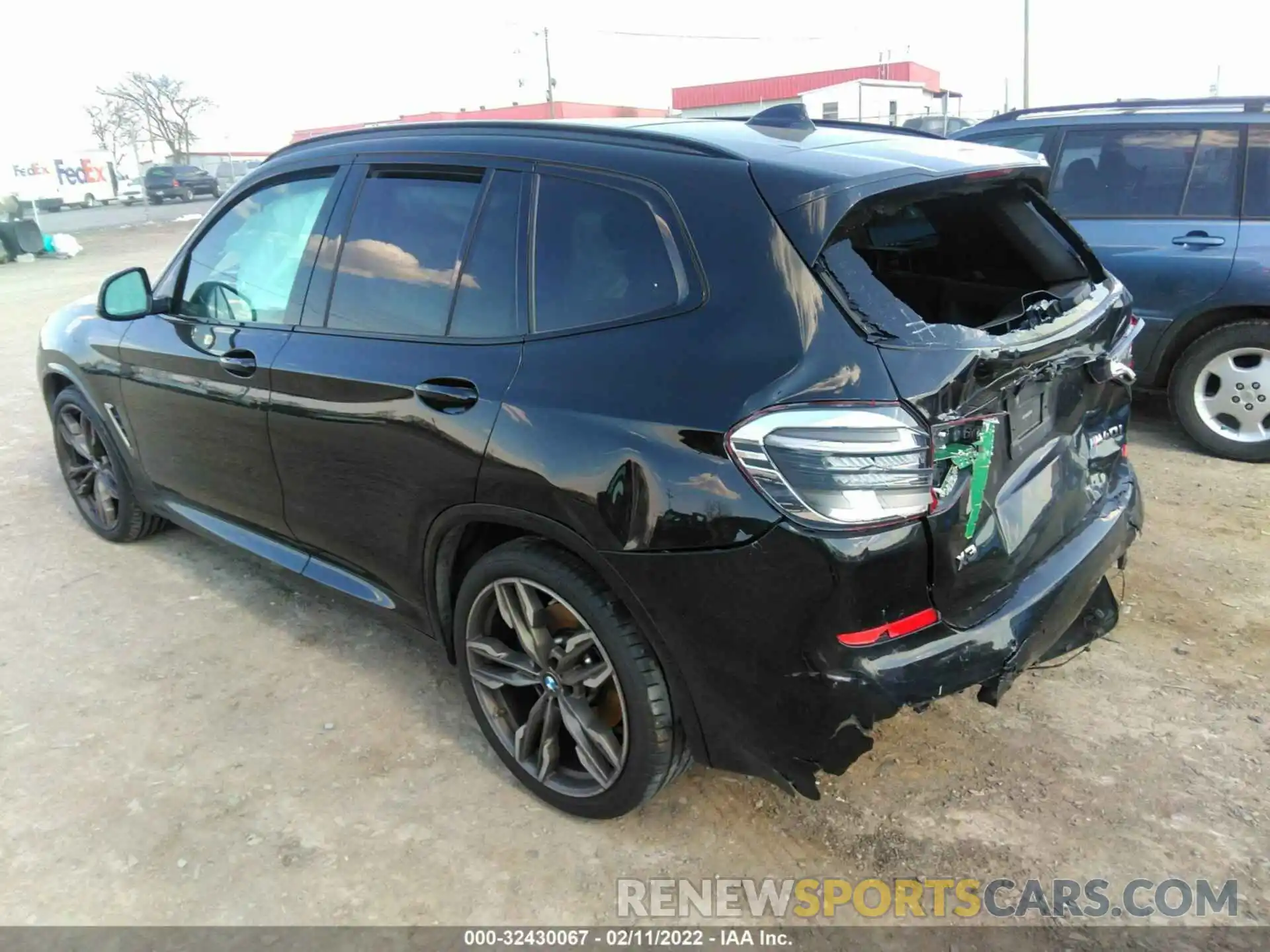 3 Photograph of a damaged car 5UXTS3C52K0Z09651 BMW X3 2019