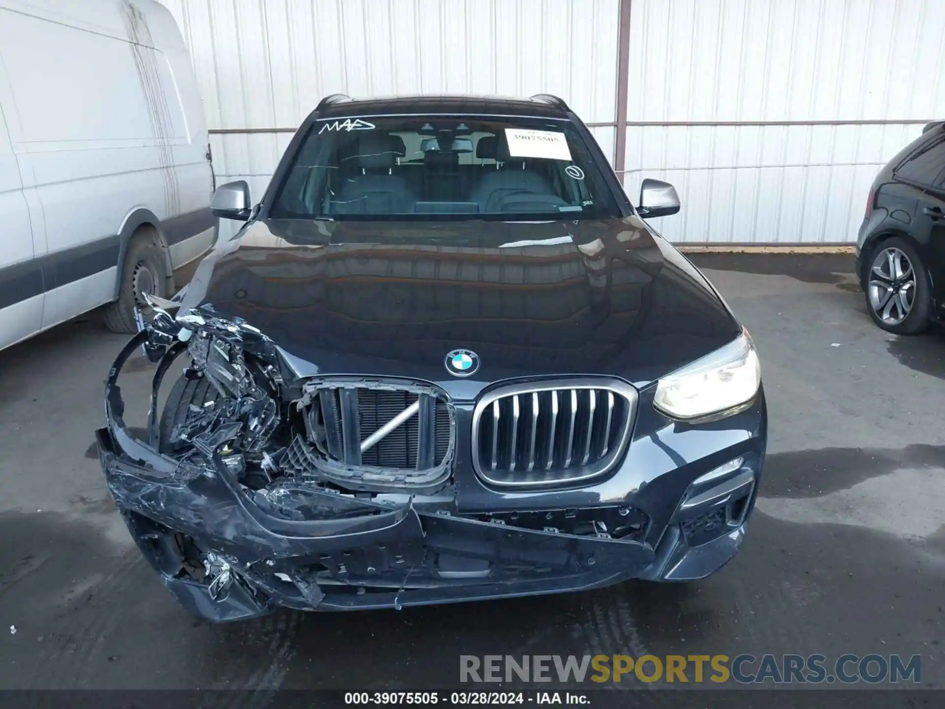 12 Photograph of a damaged car 5UXTS3C52K0Z10217 BMW X3 2019