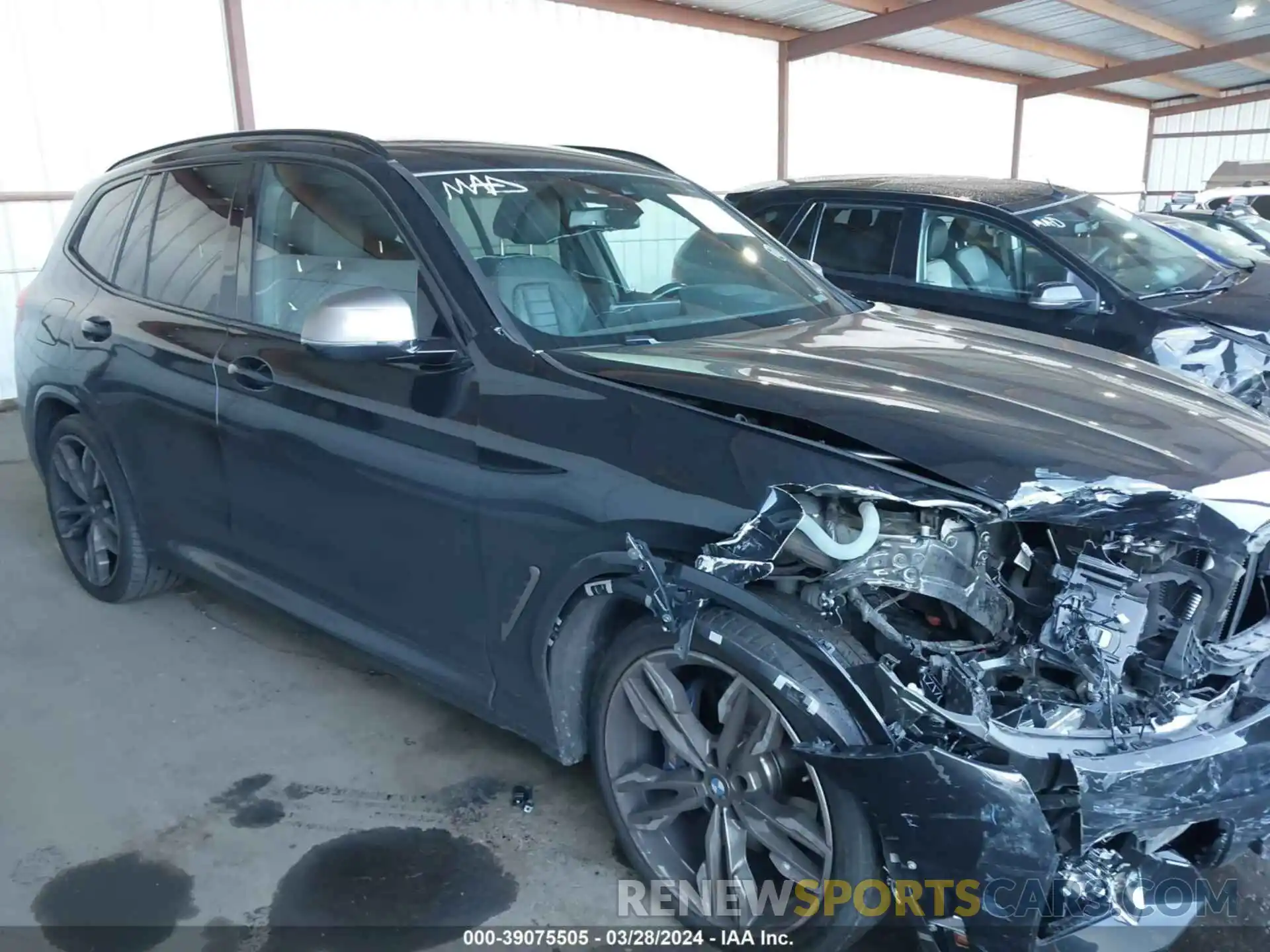 13 Photograph of a damaged car 5UXTS3C52K0Z10217 BMW X3 2019