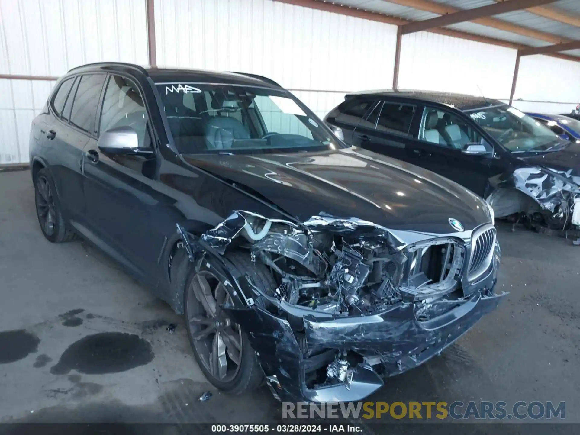 6 Photograph of a damaged car 5UXTS3C52K0Z10217 BMW X3 2019