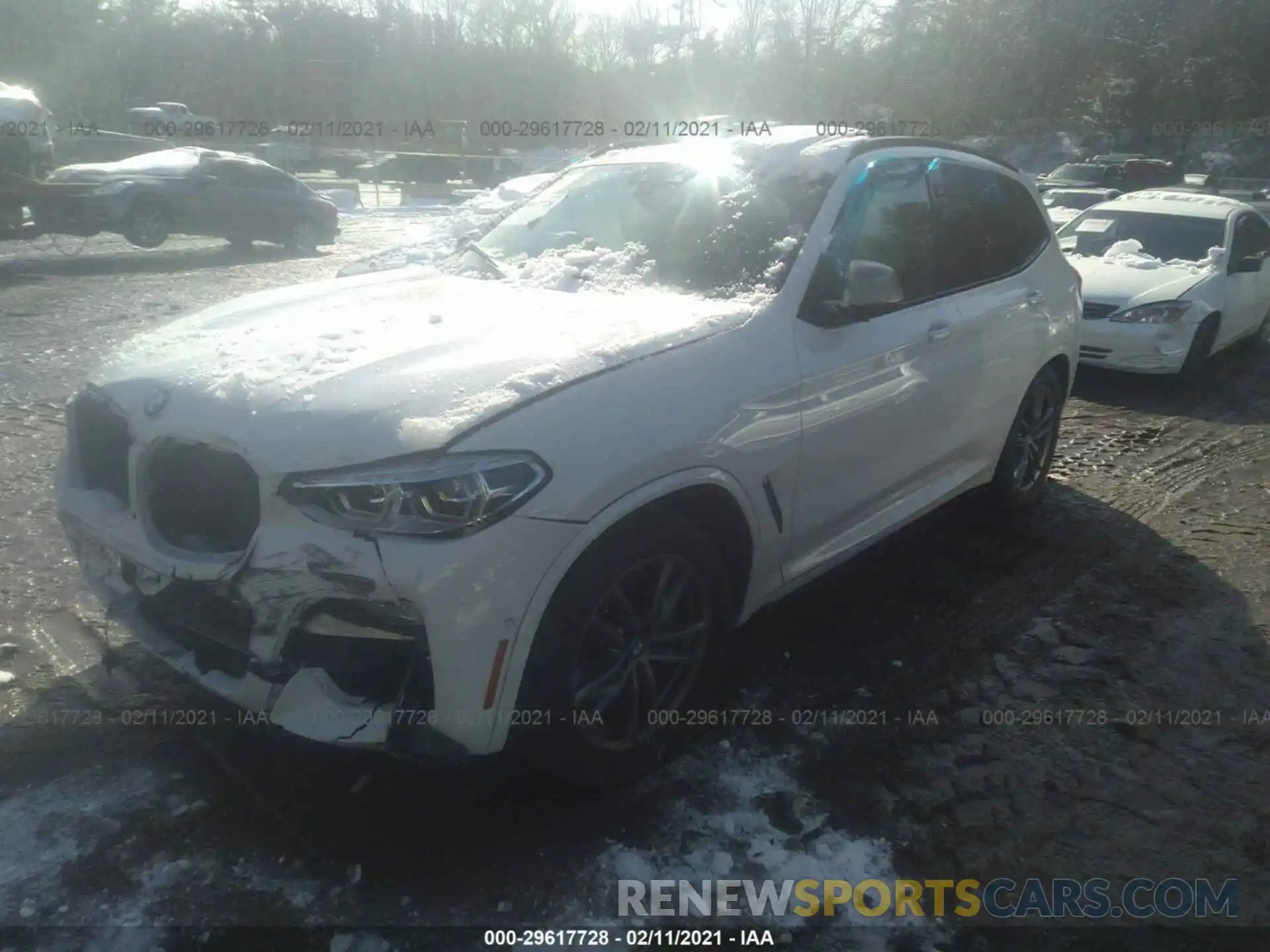 2 Photograph of a damaged car 5UXTS3C52KLR72456 BMW X3 2019