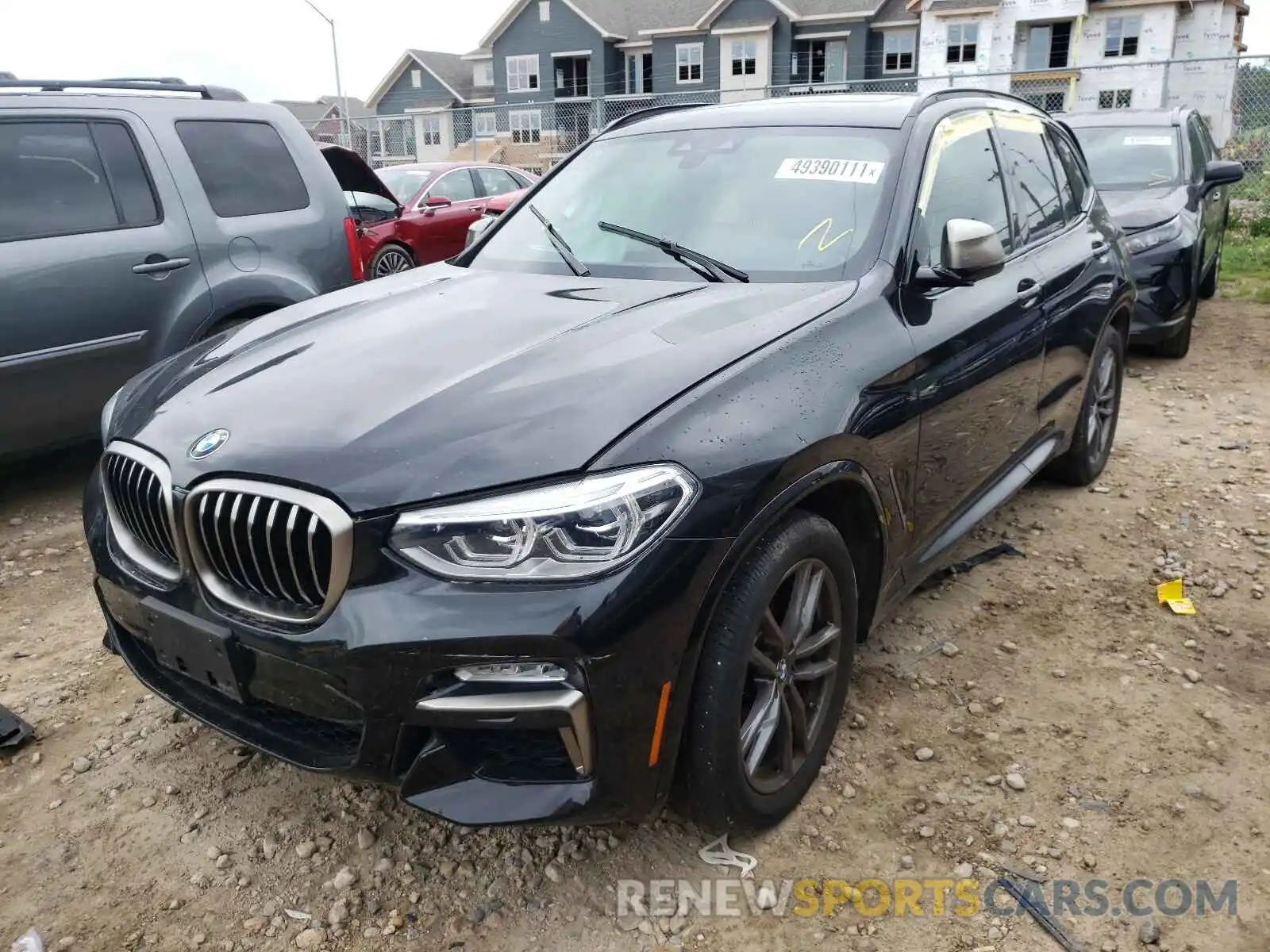 2 Photograph of a damaged car 5UXTS3C52KLR72554 BMW X3 2019