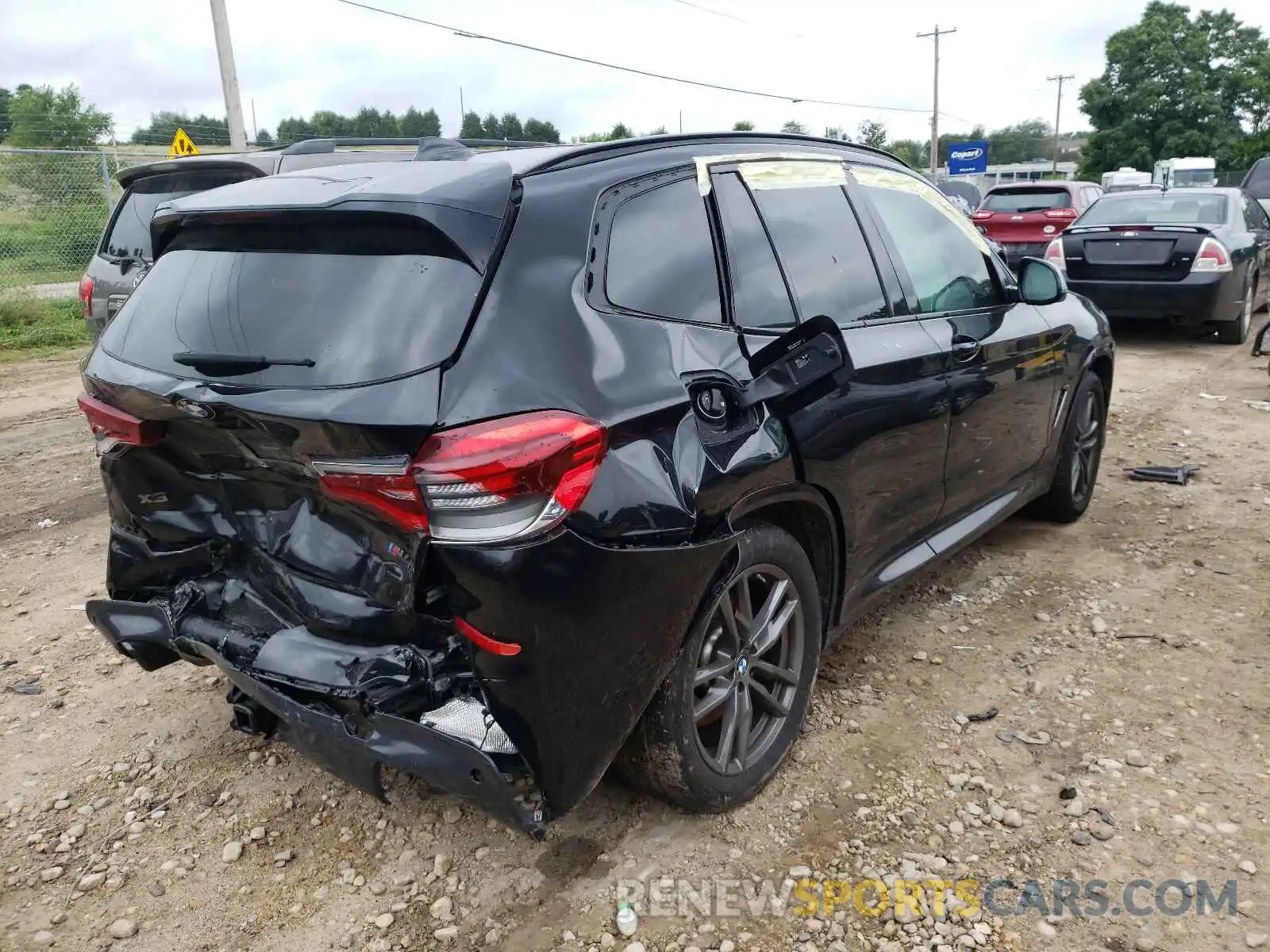 4 Фотография поврежденного автомобиля 5UXTS3C52KLR72554 BMW X3 2019