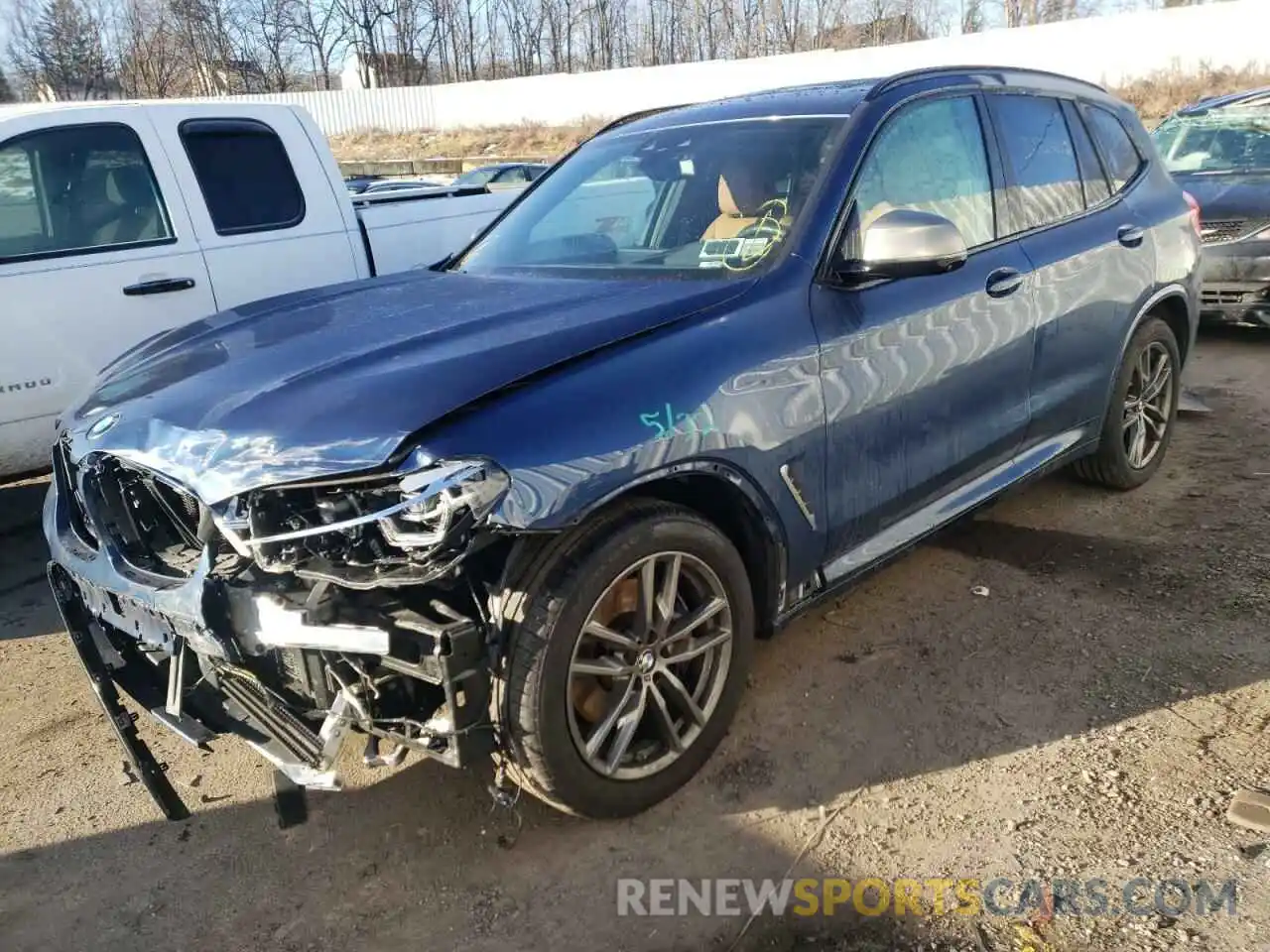 2 Photograph of a damaged car 5UXTS3C52KLR72621 BMW X3 2019