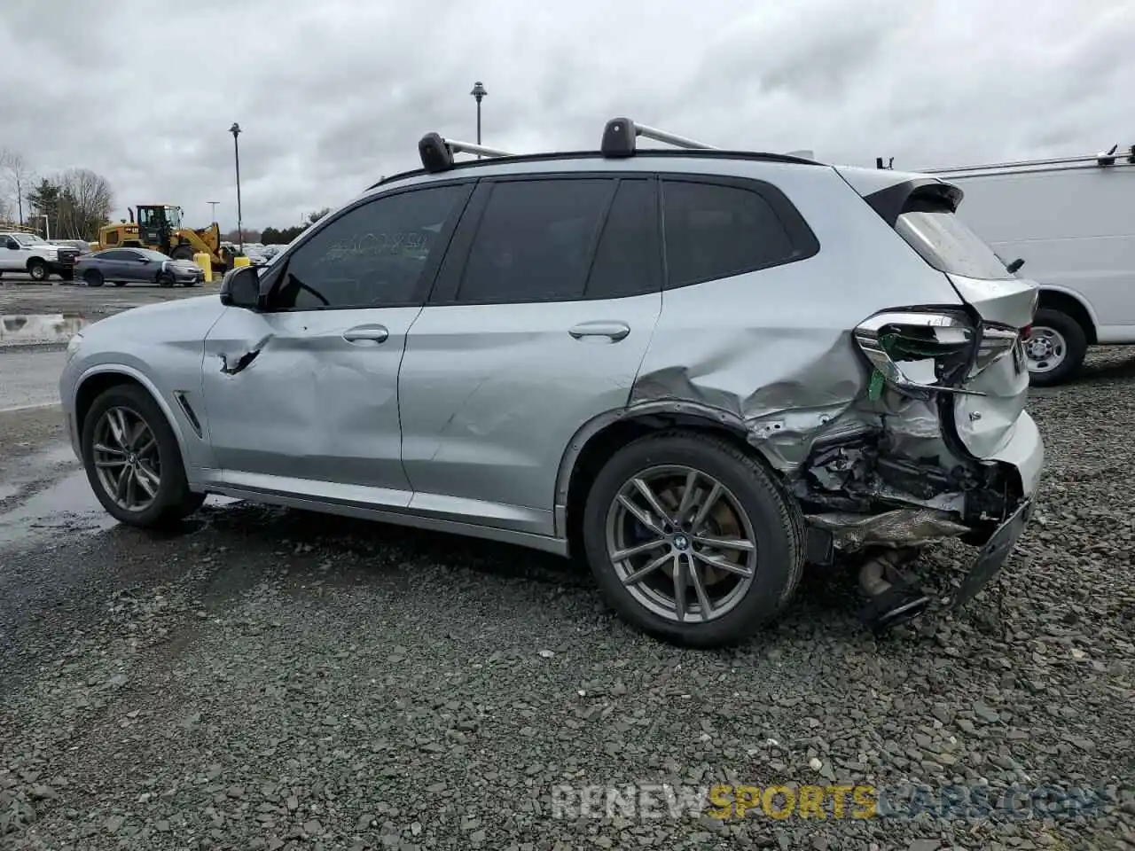 2 Photograph of a damaged car 5UXTS3C52KLR72702 BMW X3 2019