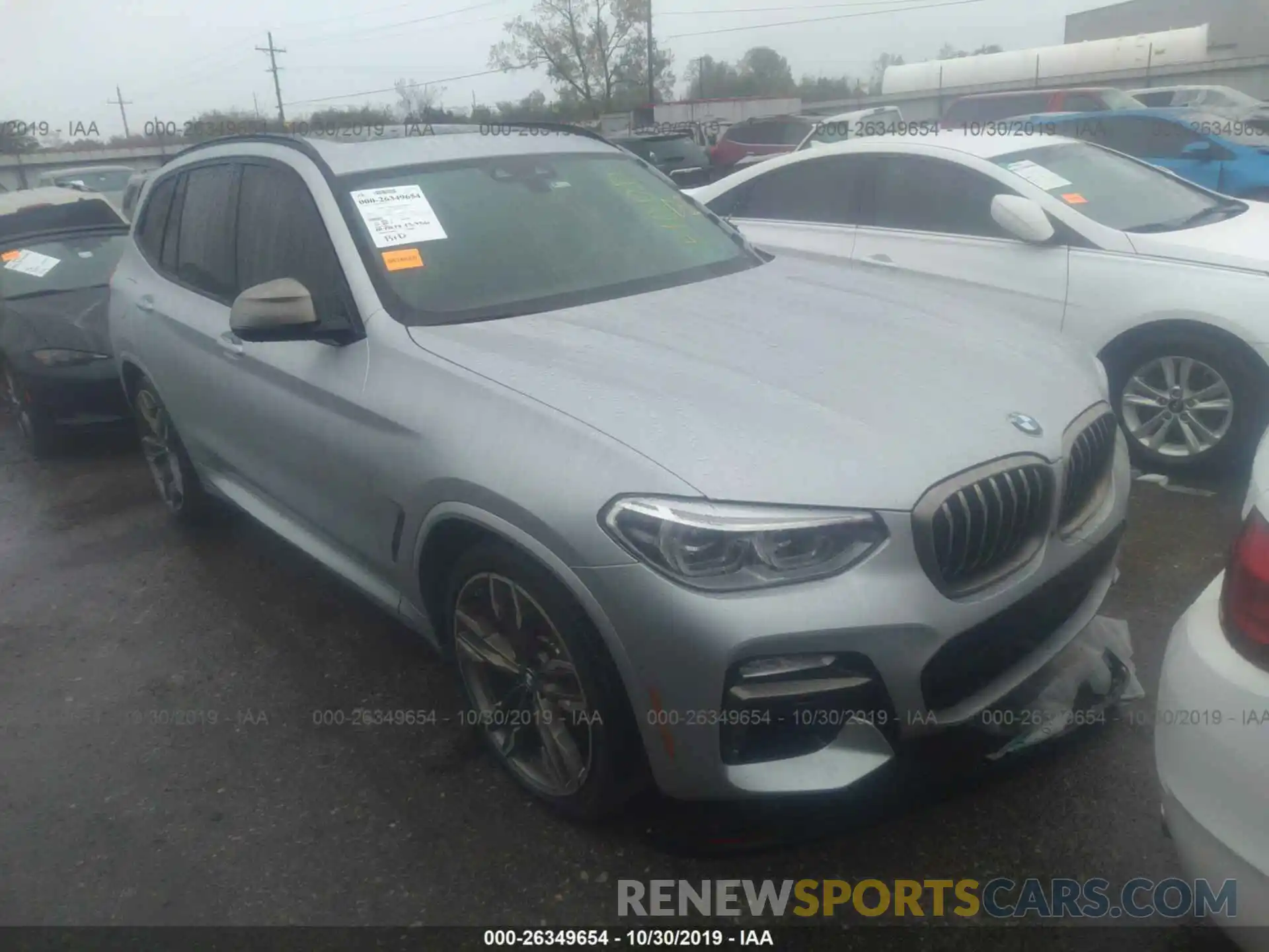 1 Photograph of a damaged car 5UXTS3C53K0Z02935 BMW X3 2019