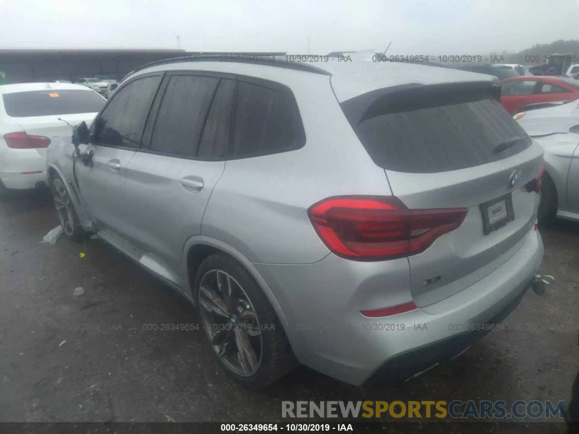 3 Photograph of a damaged car 5UXTS3C53K0Z02935 BMW X3 2019