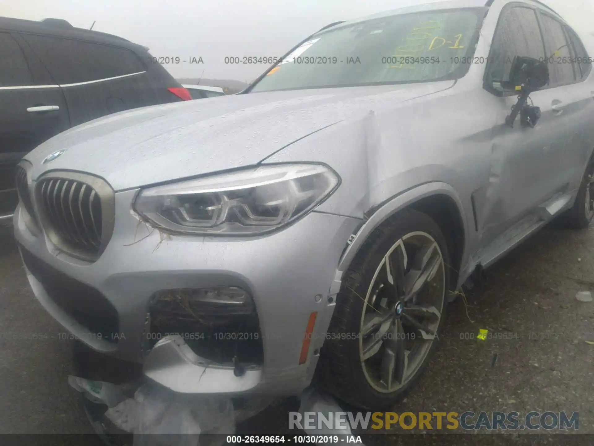 6 Photograph of a damaged car 5UXTS3C53K0Z02935 BMW X3 2019