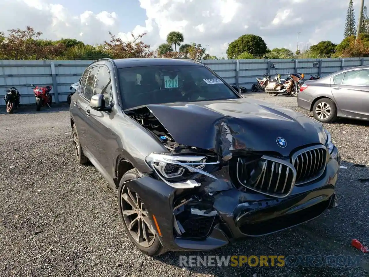 1 Photograph of a damaged car 5UXTS3C53K0Z04667 BMW X3 2019