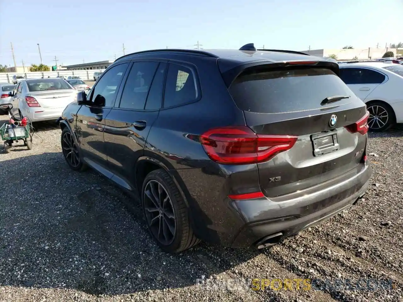 3 Photograph of a damaged car 5UXTS3C53K0Z04667 BMW X3 2019