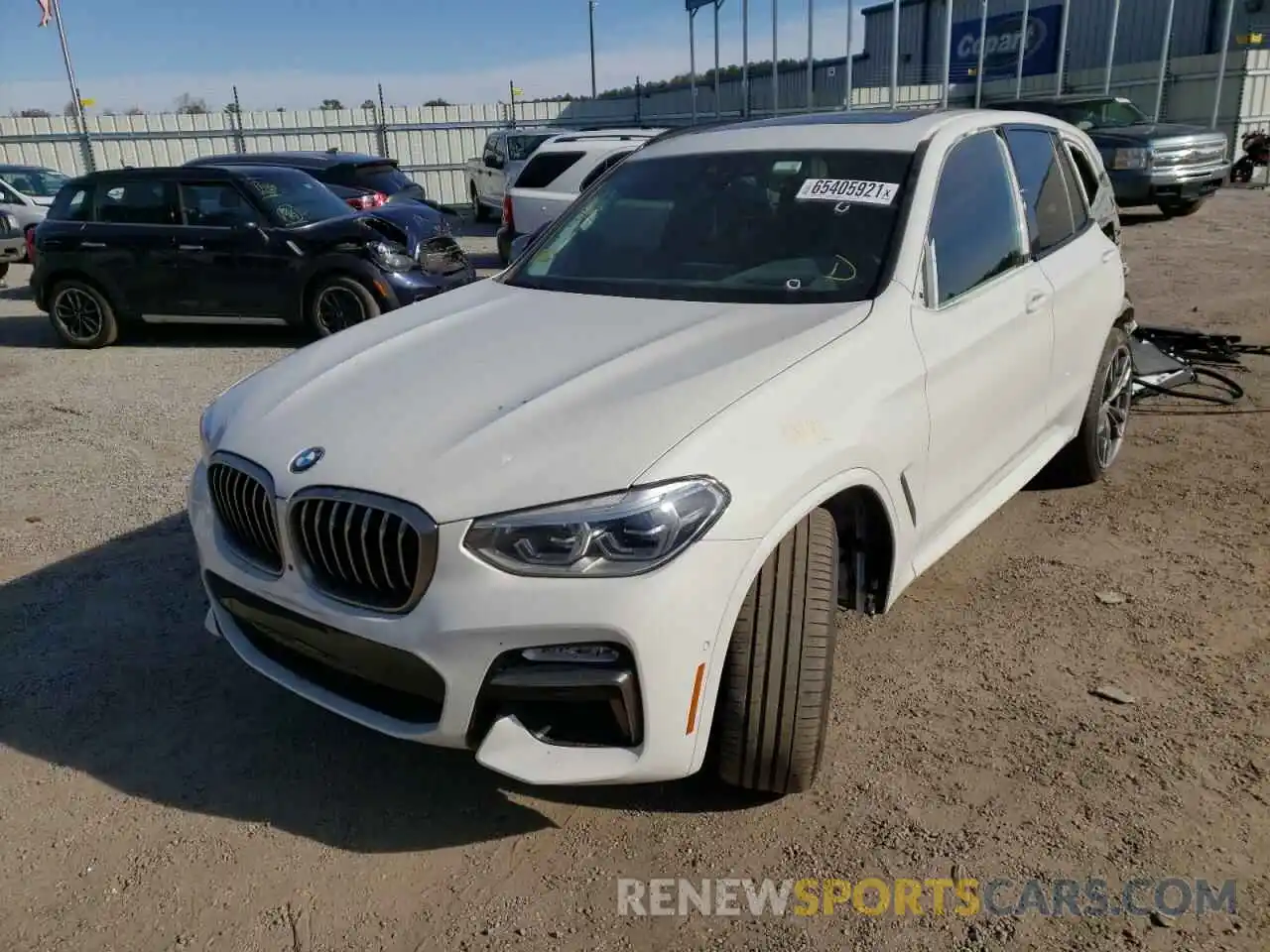 2 Photograph of a damaged car 5UXTS3C53K0Z04944 BMW X3 2019