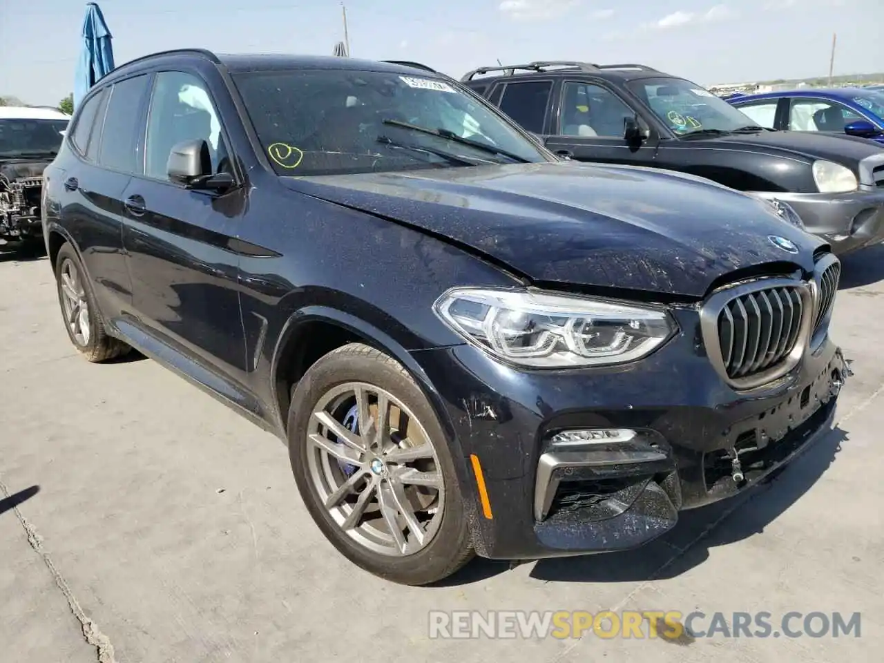 1 Photograph of a damaged car 5UXTS3C53K0Z06094 BMW X3 2019