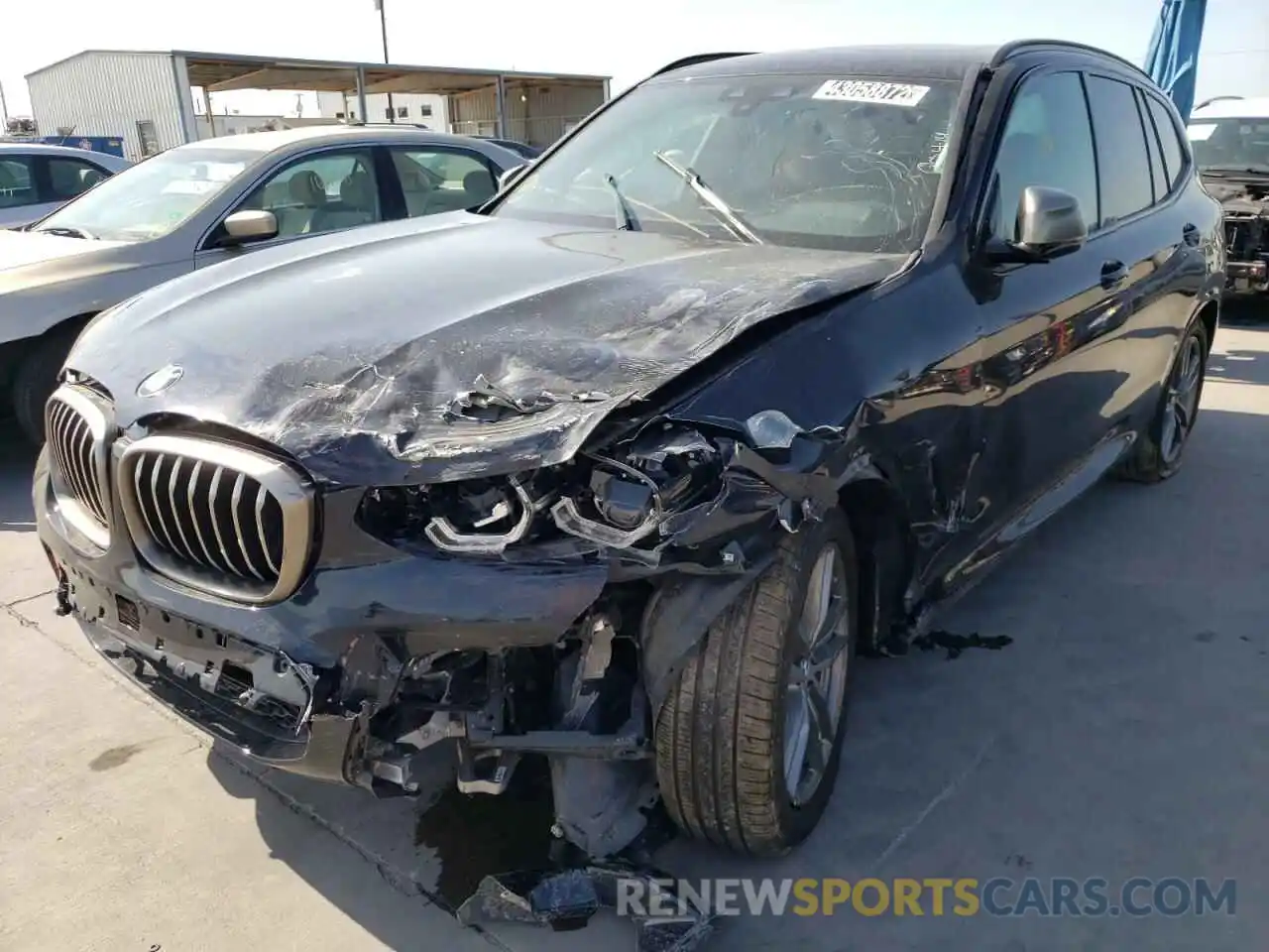 2 Photograph of a damaged car 5UXTS3C53K0Z06094 BMW X3 2019