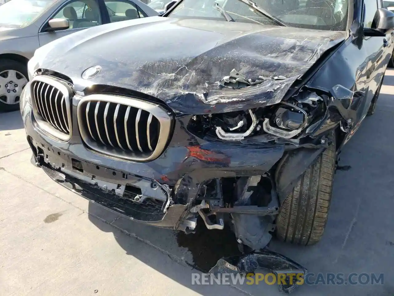 9 Photograph of a damaged car 5UXTS3C53K0Z06094 BMW X3 2019