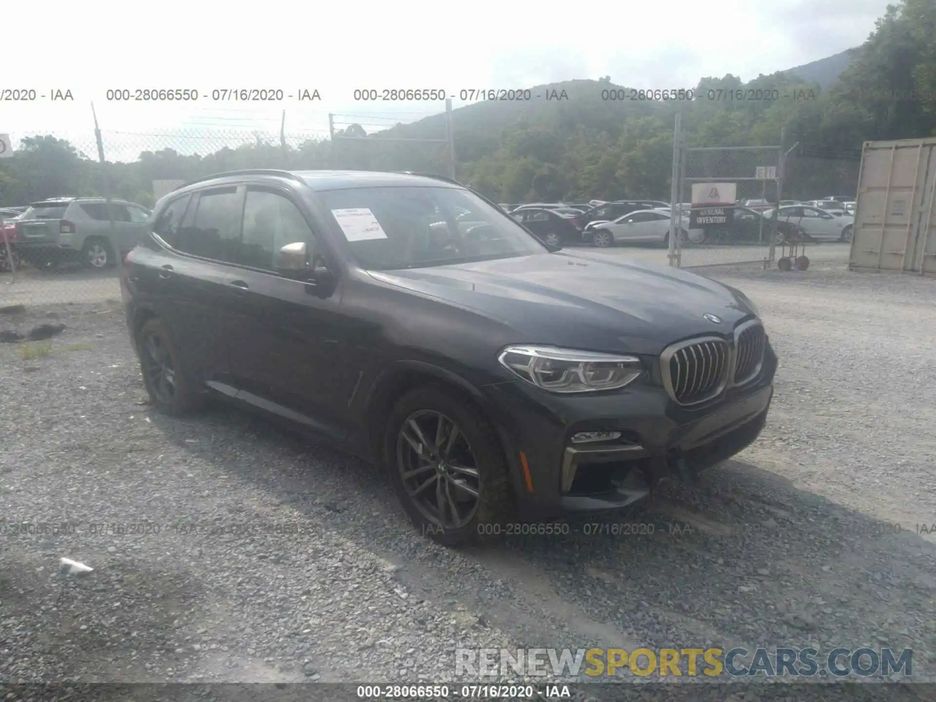 1 Photograph of a damaged car 5UXTS3C53K0Z06709 BMW X3 2019