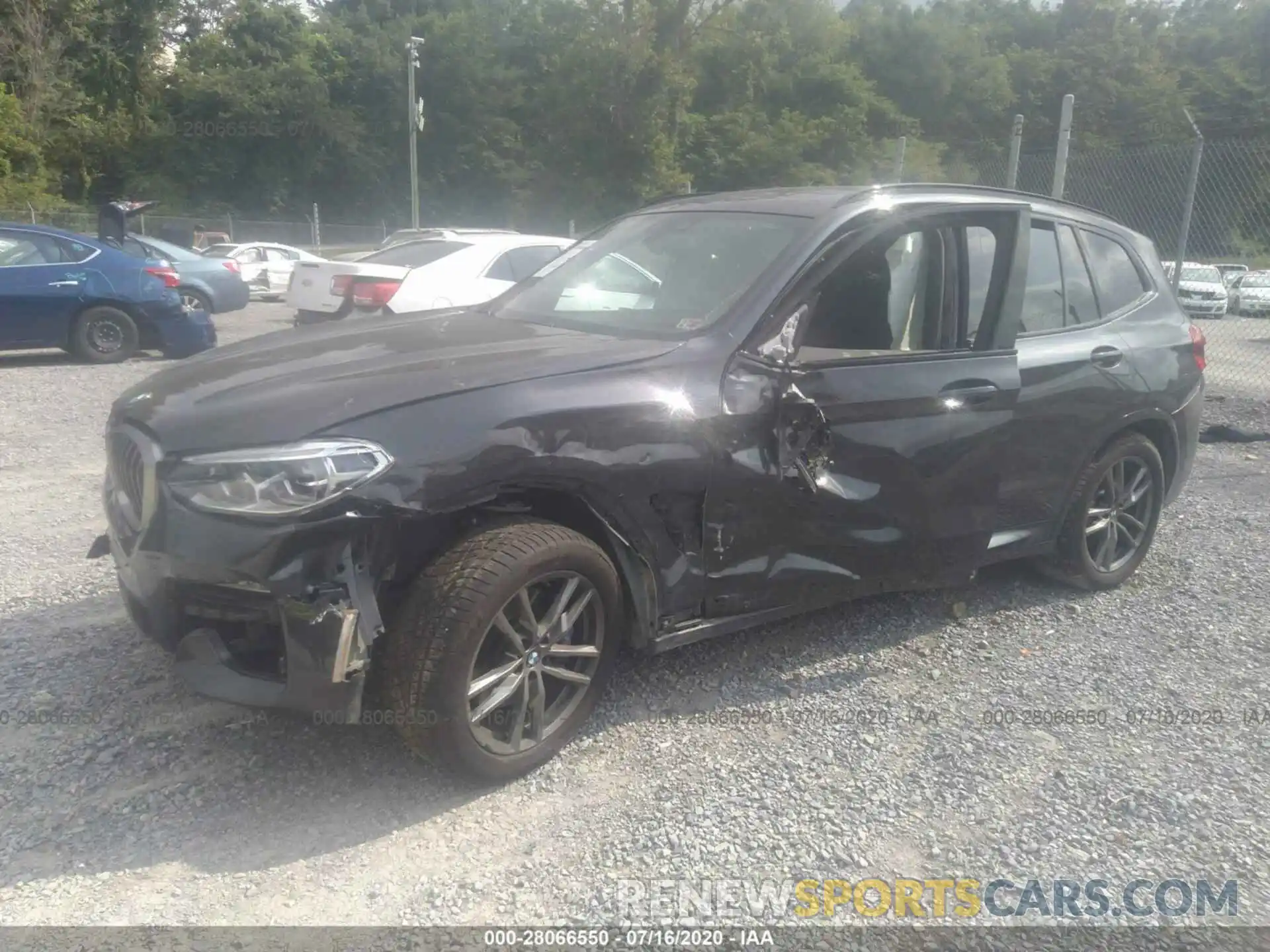 6 Photograph of a damaged car 5UXTS3C53K0Z06709 BMW X3 2019
