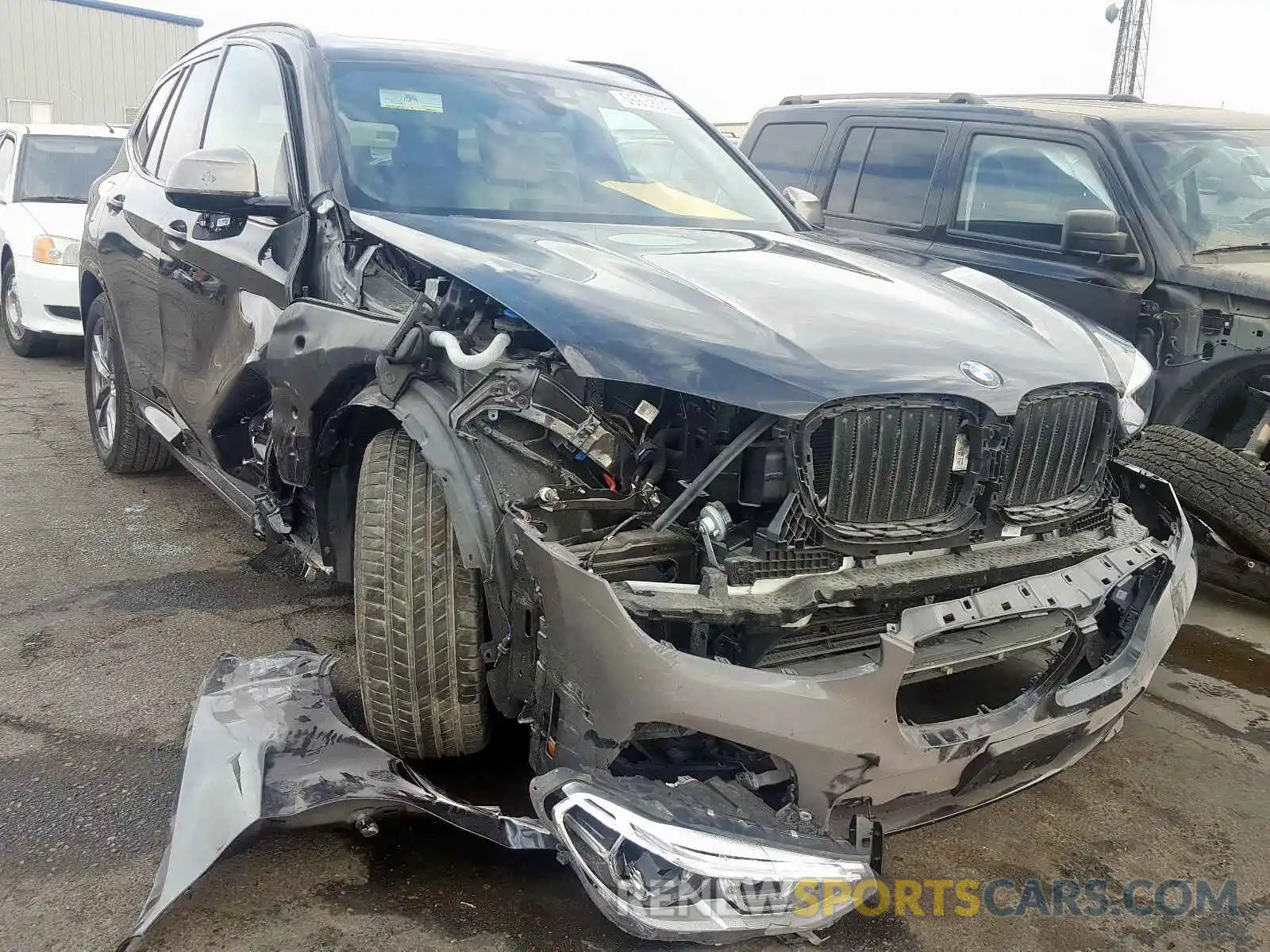 1 Photograph of a damaged car 5UXTS3C53K0Z07391 BMW X3 2019