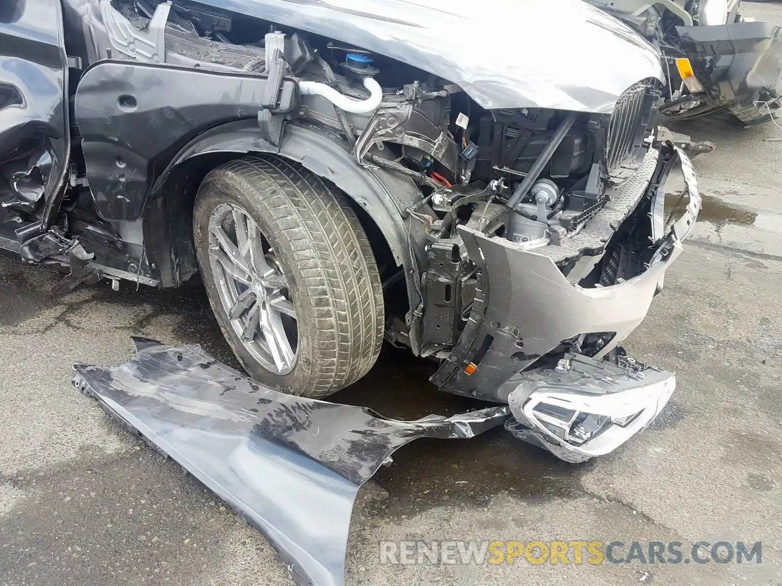 9 Photograph of a damaged car 5UXTS3C53K0Z07391 BMW X3 2019