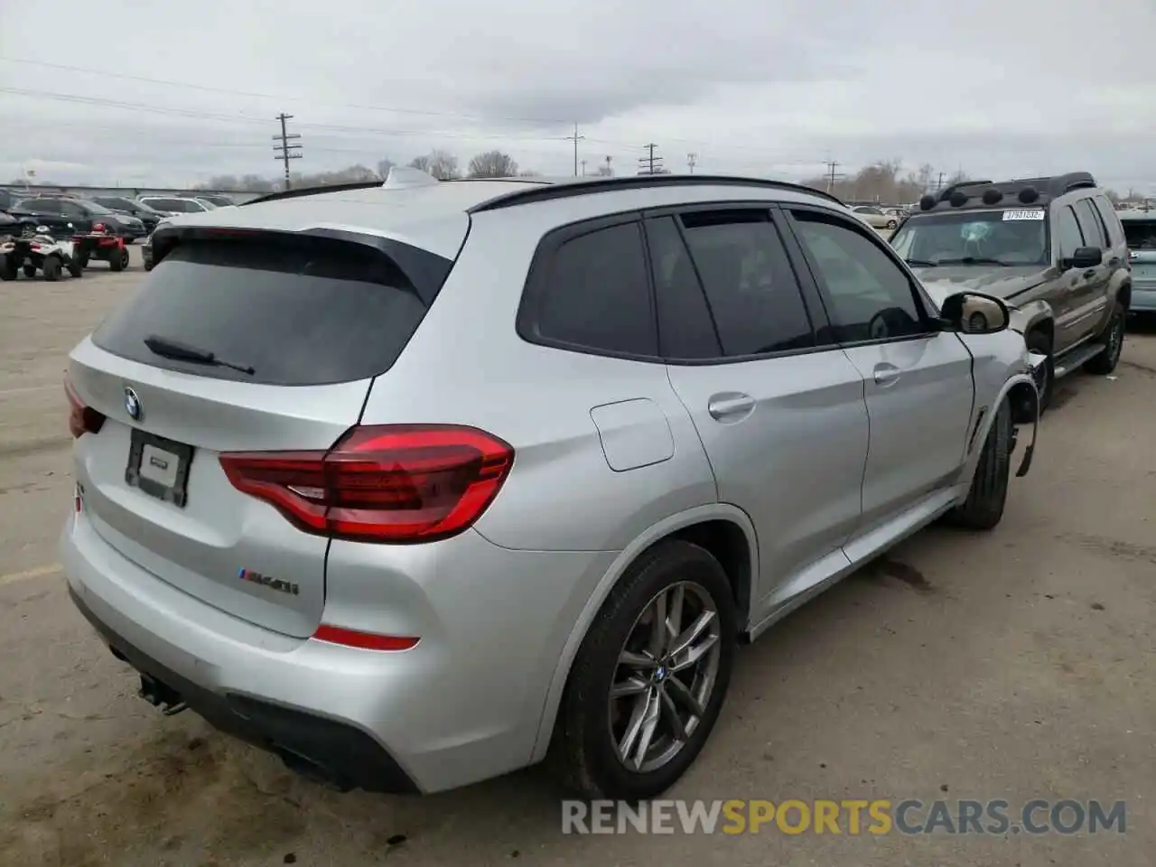 4 Фотография поврежденного автомобиля 5UXTS3C53K0Z08332 BMW X3 2019