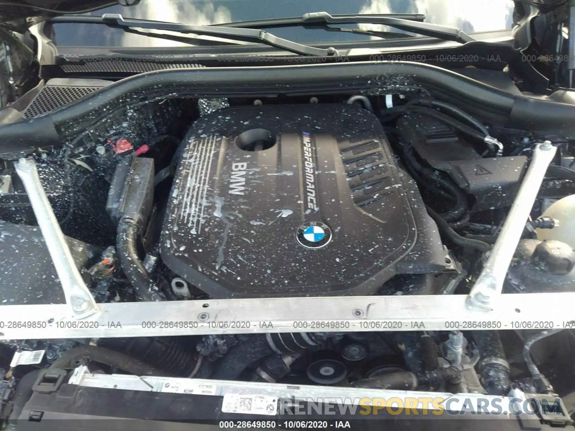 10 Photograph of a damaged car 5UXTS3C53K0Z10680 BMW X3 2019