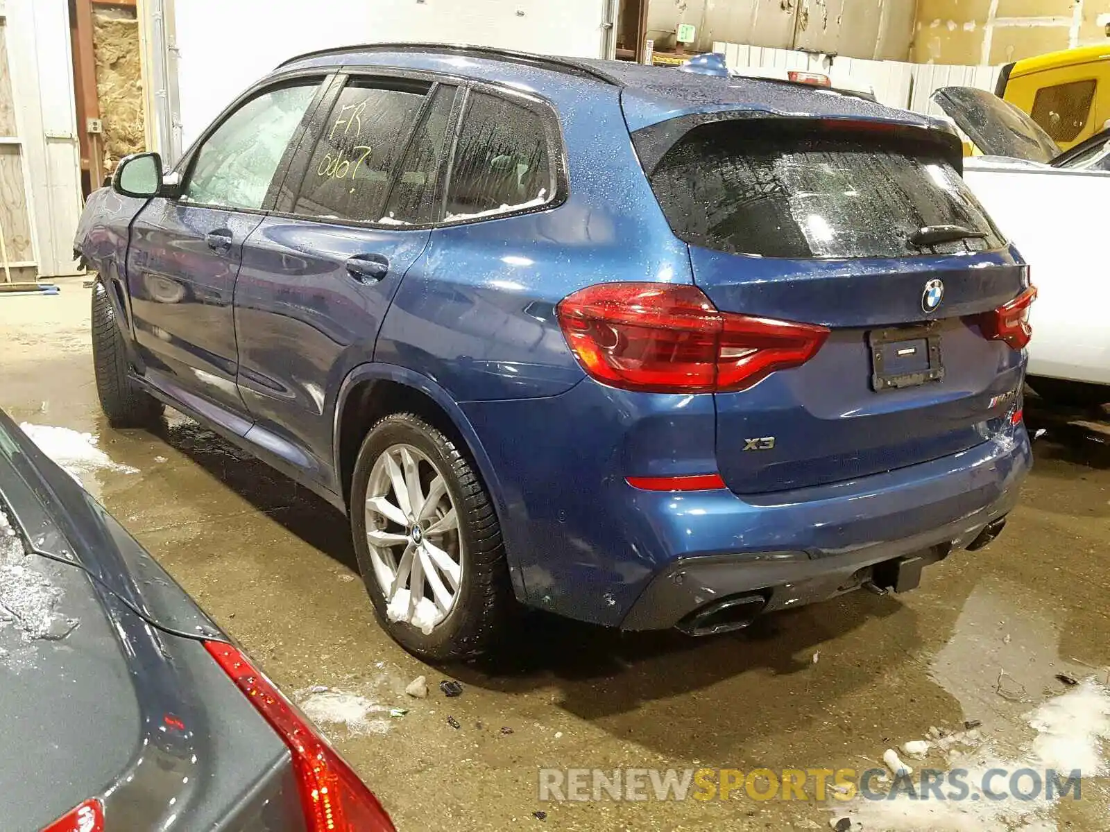 3 Photograph of a damaged car 5UXTS3C54K0Z03074 BMW X3 2019