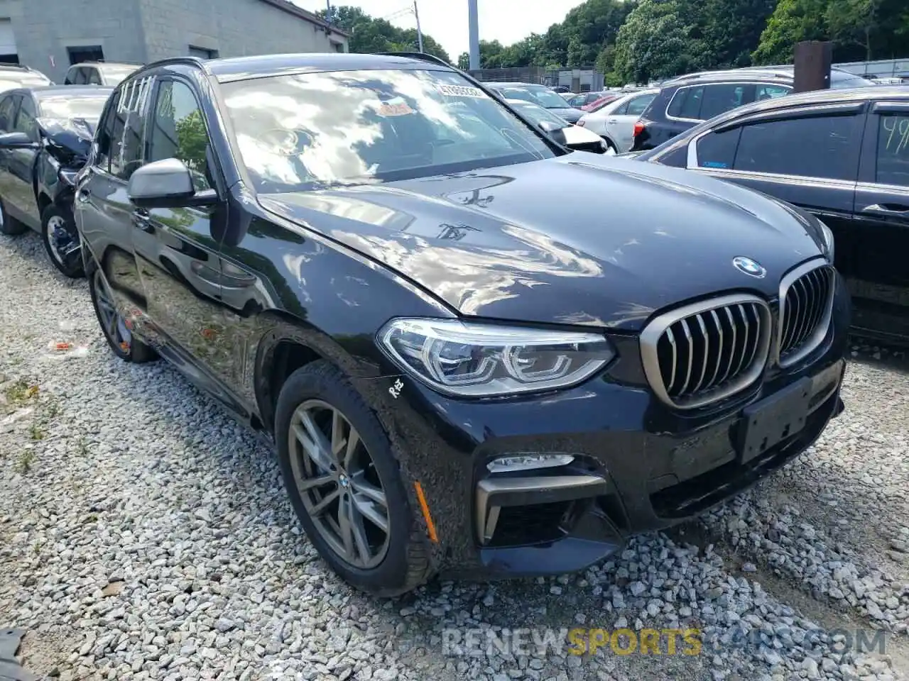 1 Photograph of a damaged car 5UXTS3C54K0Z03639 BMW X3 2019