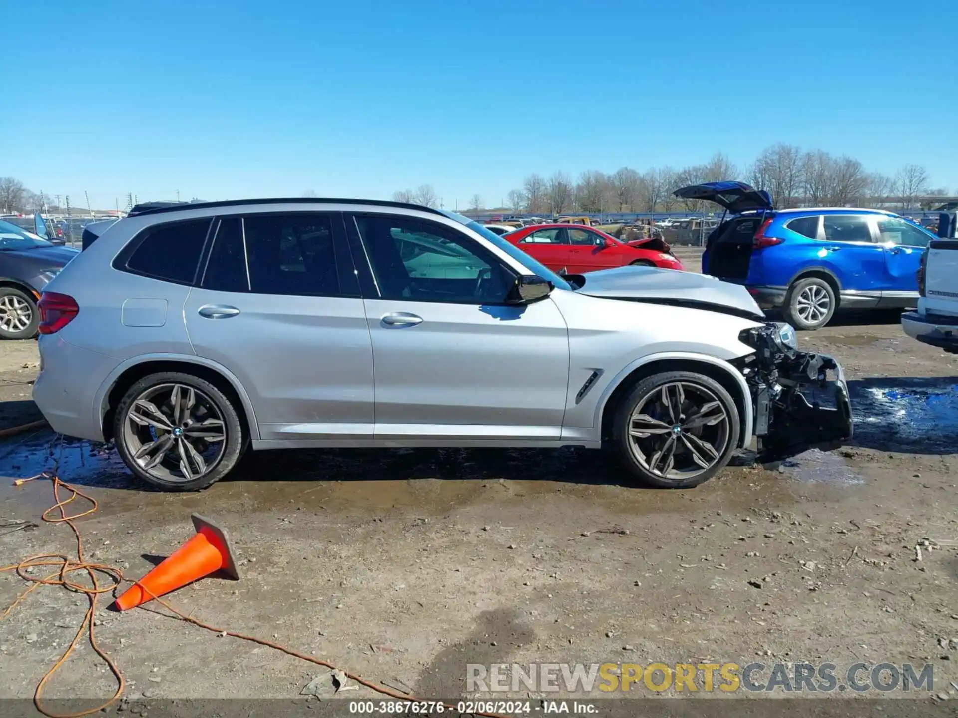 13 Photograph of a damaged car 5UXTS3C54K0Z05018 BMW X3 2019