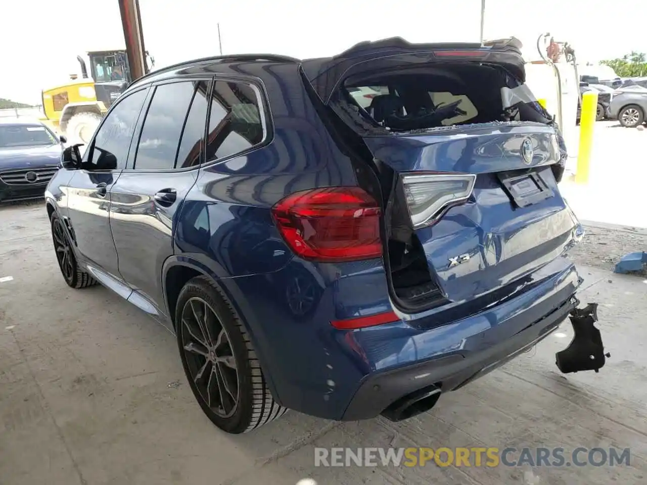 3 Photograph of a damaged car 5UXTS3C55K0Z03701 BMW X3 2019