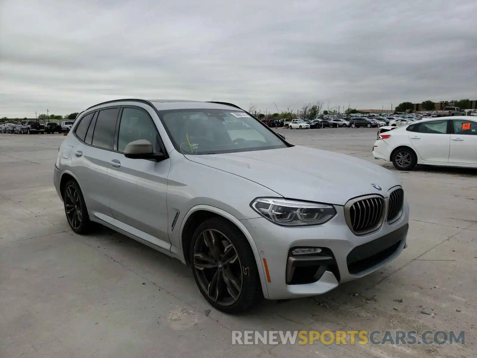 1 Photograph of a damaged car 5UXTS3C55K0Z04671 BMW X3 2019