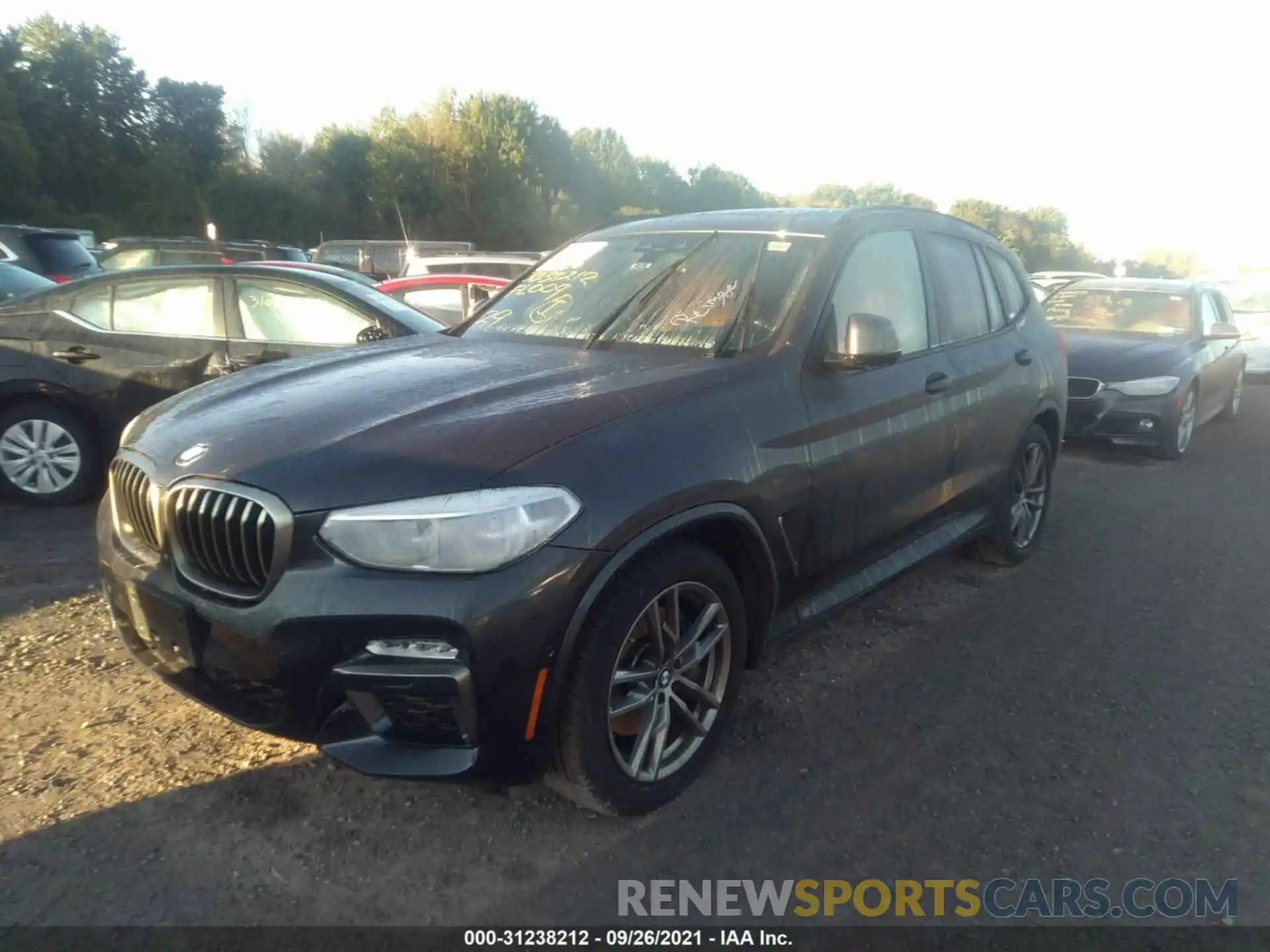 2 Photograph of a damaged car 5UXTS3C55K0Z05903 BMW X3 2019