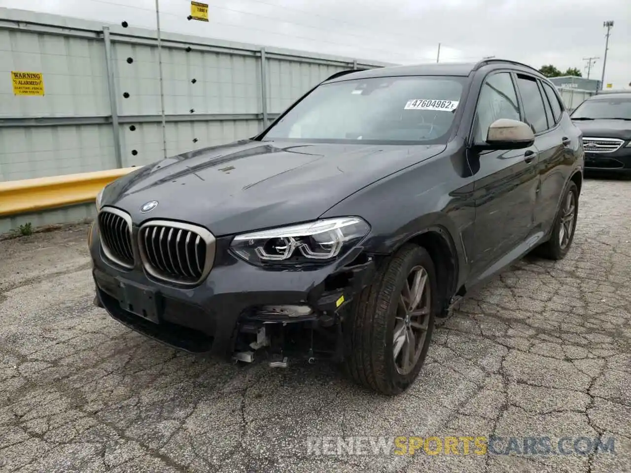 2 Photograph of a damaged car 5UXTS3C55K0Z08445 BMW X3 2019