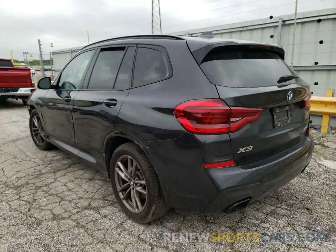 3 Photograph of a damaged car 5UXTS3C55K0Z08445 BMW X3 2019