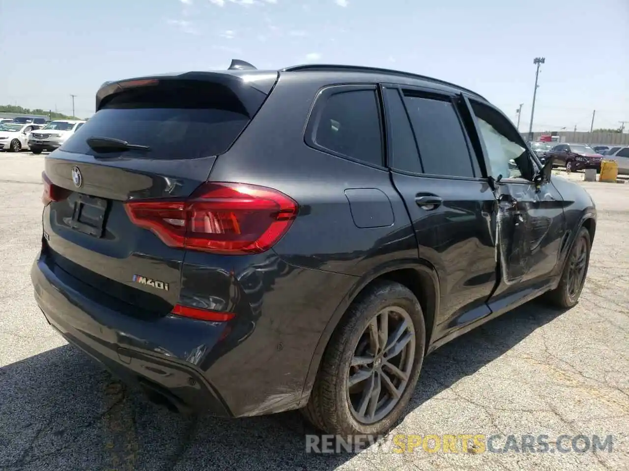 4 Photograph of a damaged car 5UXTS3C55K0Z08445 BMW X3 2019