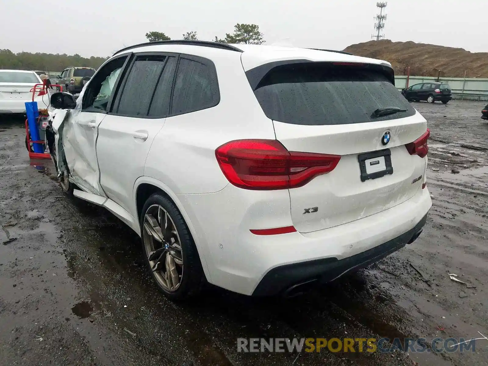 3 Photograph of a damaged car 5UXTS3C55K0Z09840 BMW X3 2019