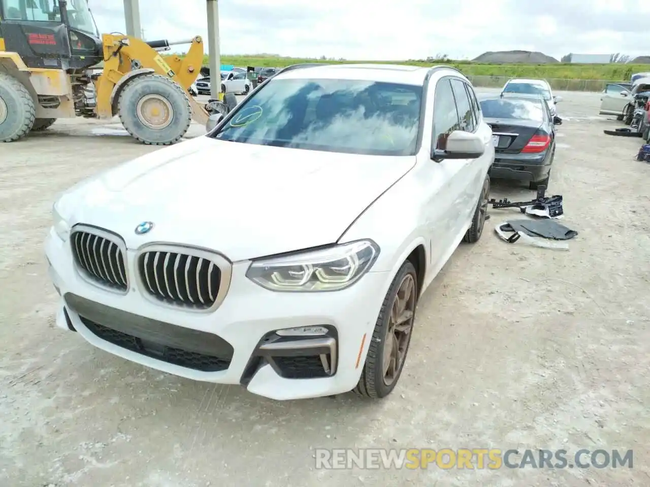 2 Photograph of a damaged car 5UXTS3C55K0Z10678 BMW X3 2019