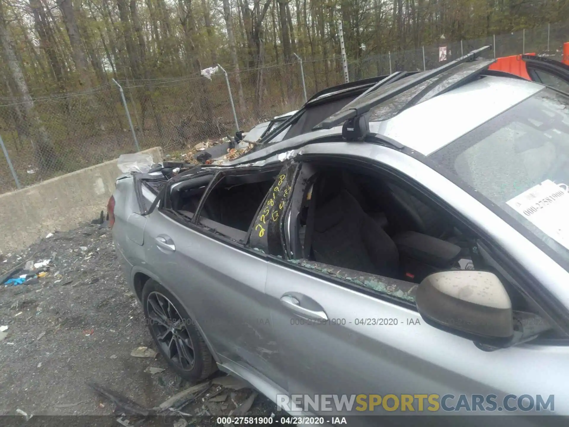 6 Photograph of a damaged car 5UXTS3C55KLR72144 BMW X3 2019