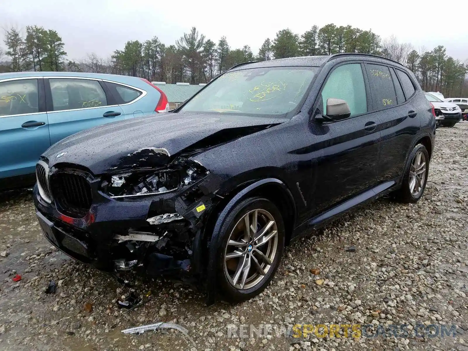 2 Фотография поврежденного автомобиля 5UXTS3C56K0Z06395 BMW X3 2019