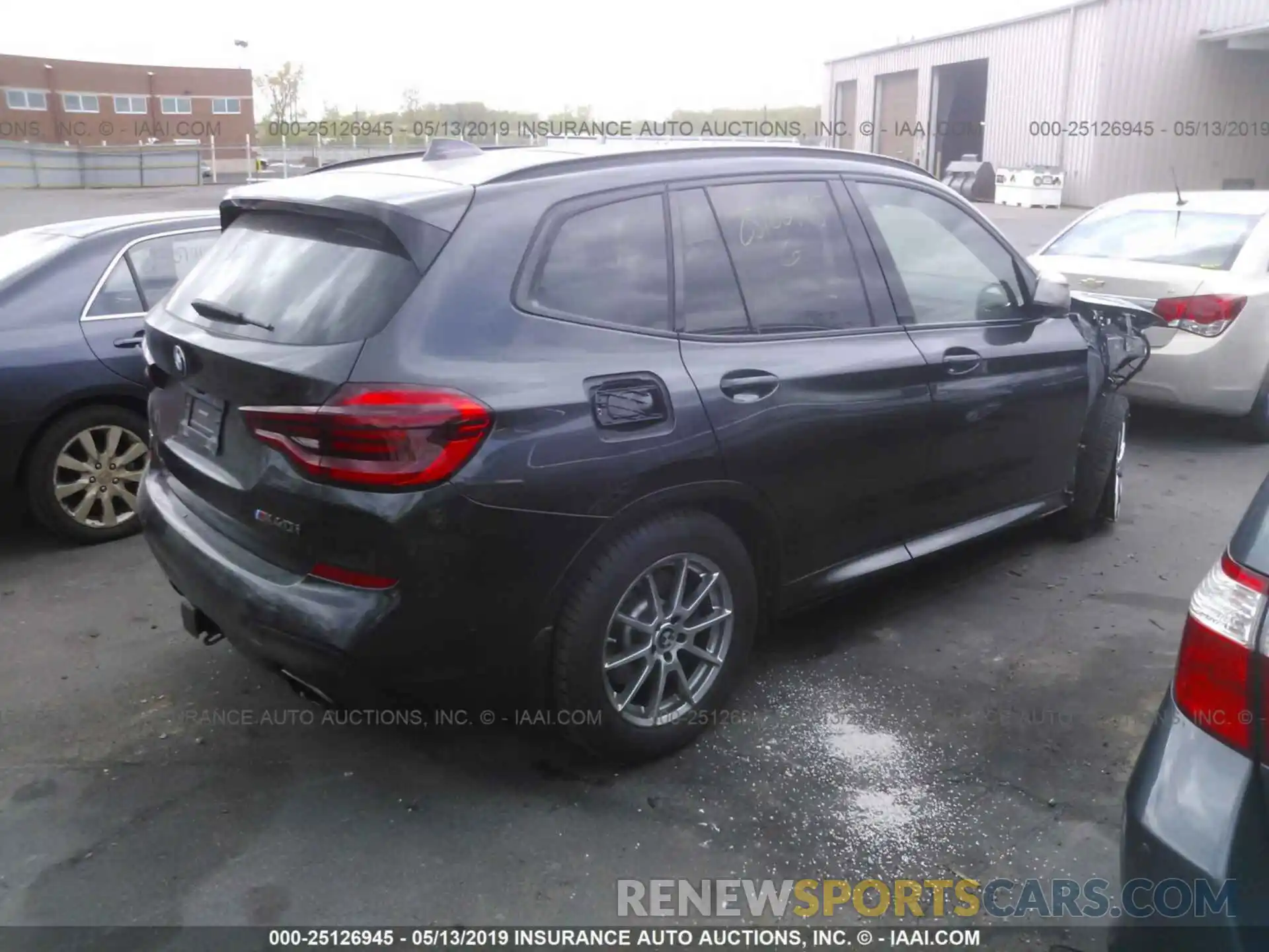 4 Photograph of a damaged car 5UXTS3C56K0Z06994 BMW X3 2019