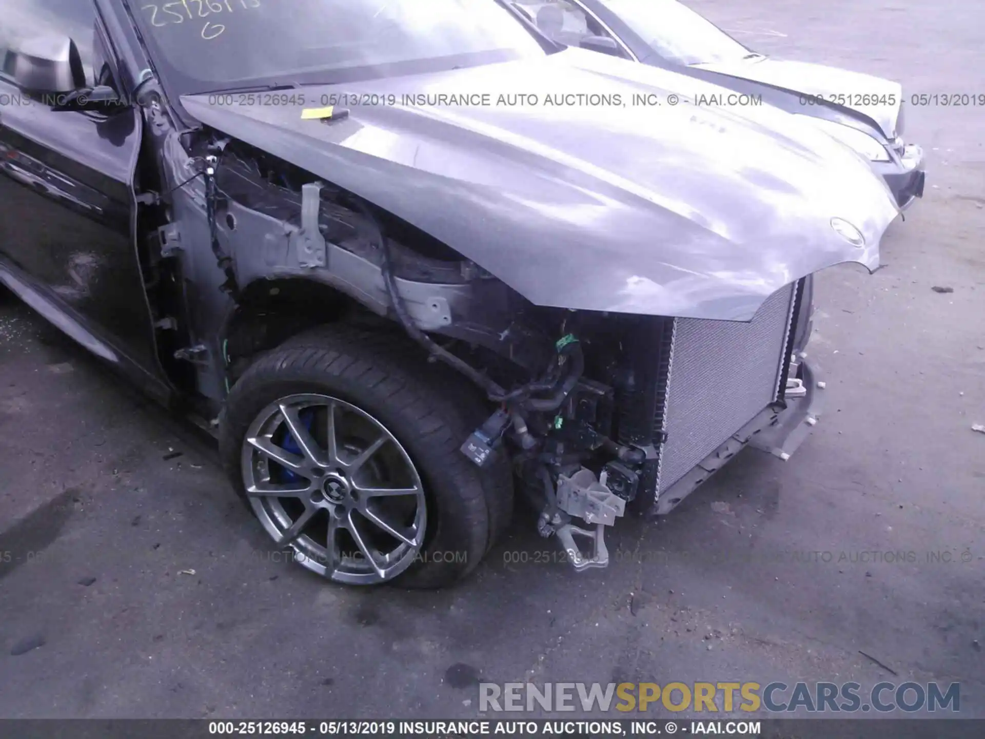 6 Photograph of a damaged car 5UXTS3C56K0Z06994 BMW X3 2019