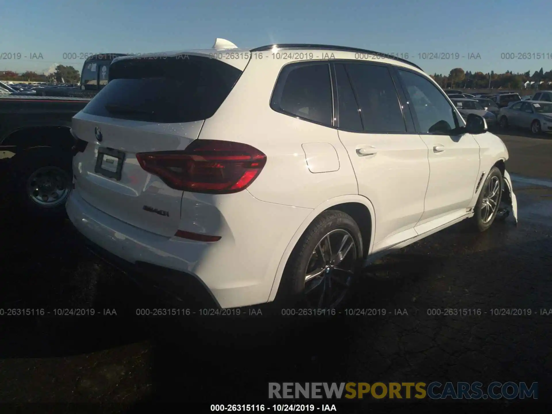 4 Фотография поврежденного автомобиля 5UXTS3C56K0Z08017 BMW X3 2019