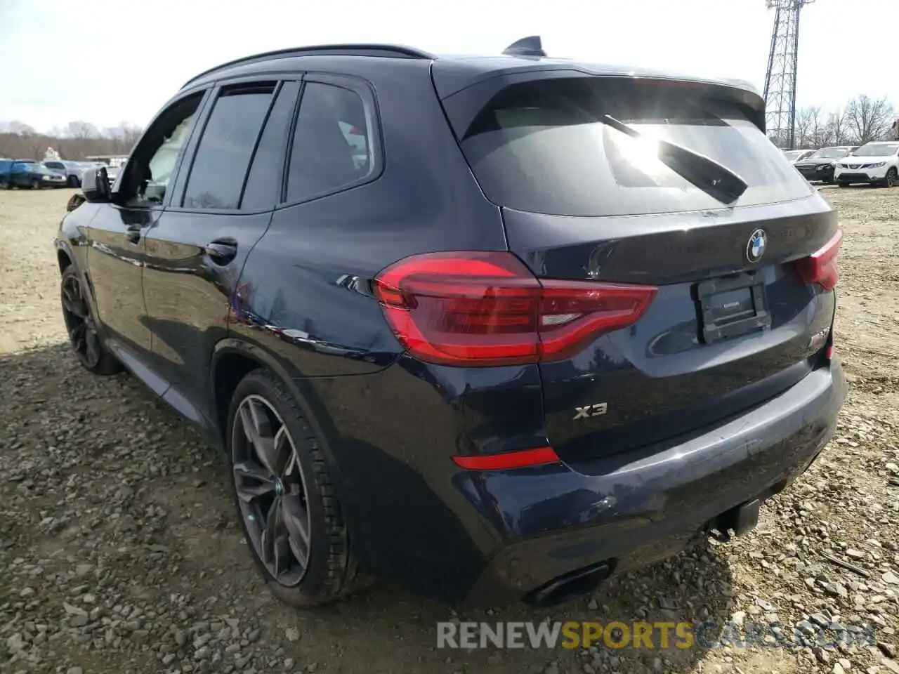 3 Photograph of a damaged car 5UXTS3C56K0Z08082 BMW X3 2019