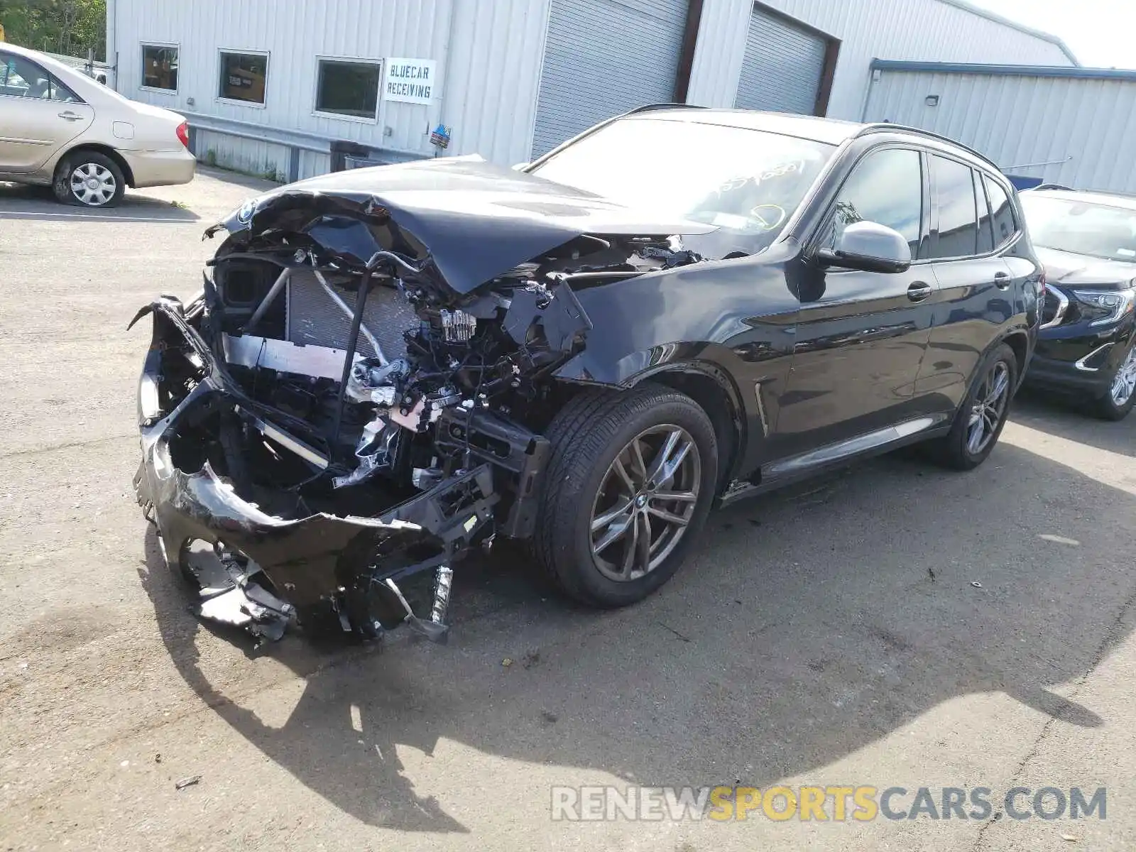 2 Photograph of a damaged car 5UXTS3C56K0Z08860 BMW X3 2019