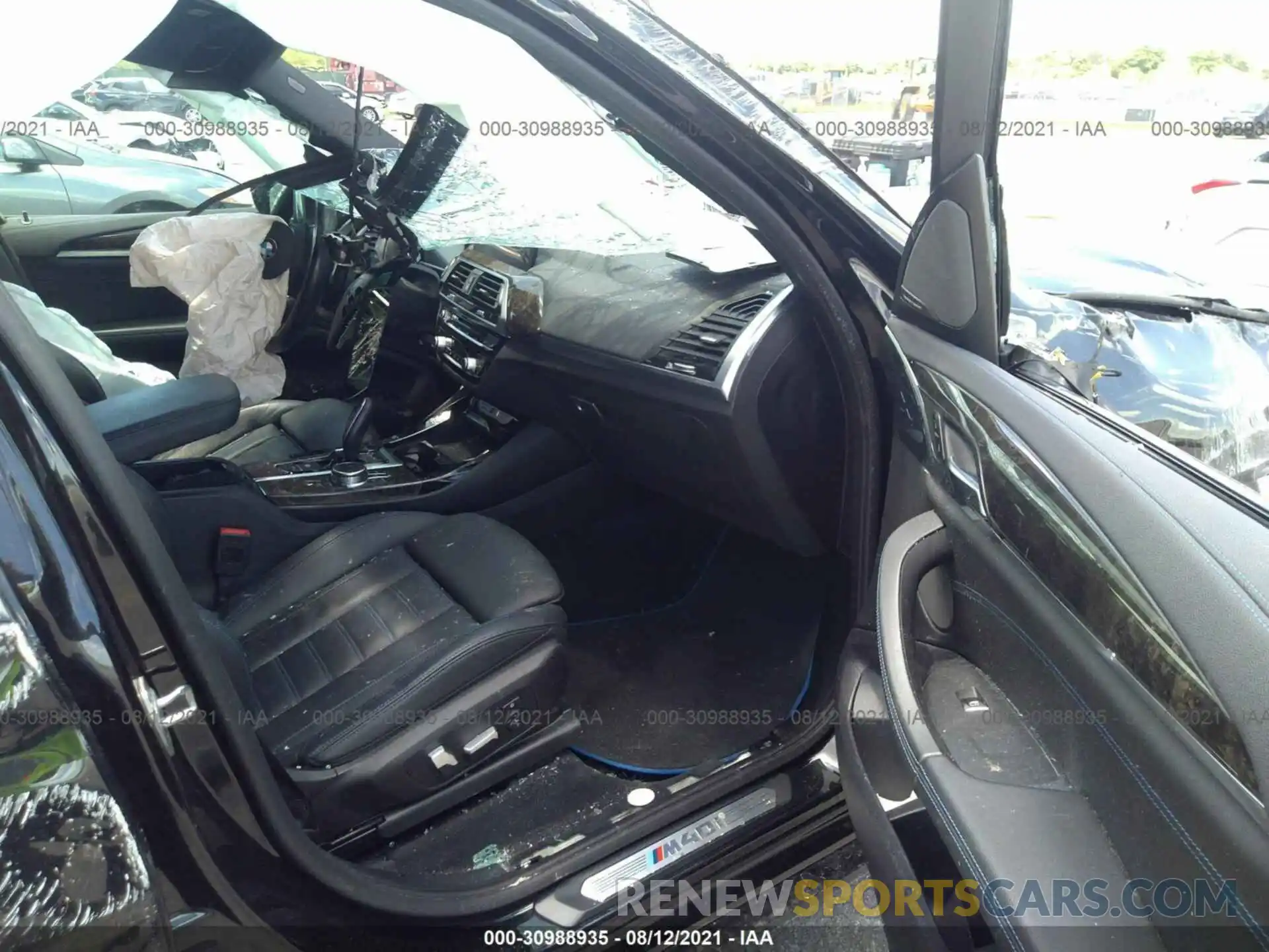 5 Photograph of a damaged car 5UXTS3C56K0Z09006 BMW X3 2019