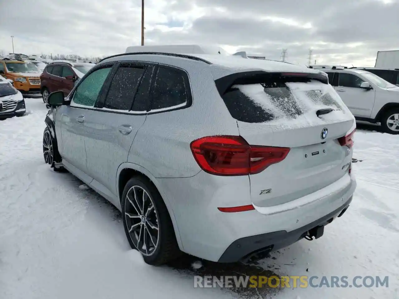 3 Photograph of a damaged car 5UXTS3C56K0Z09698 BMW X3 2019