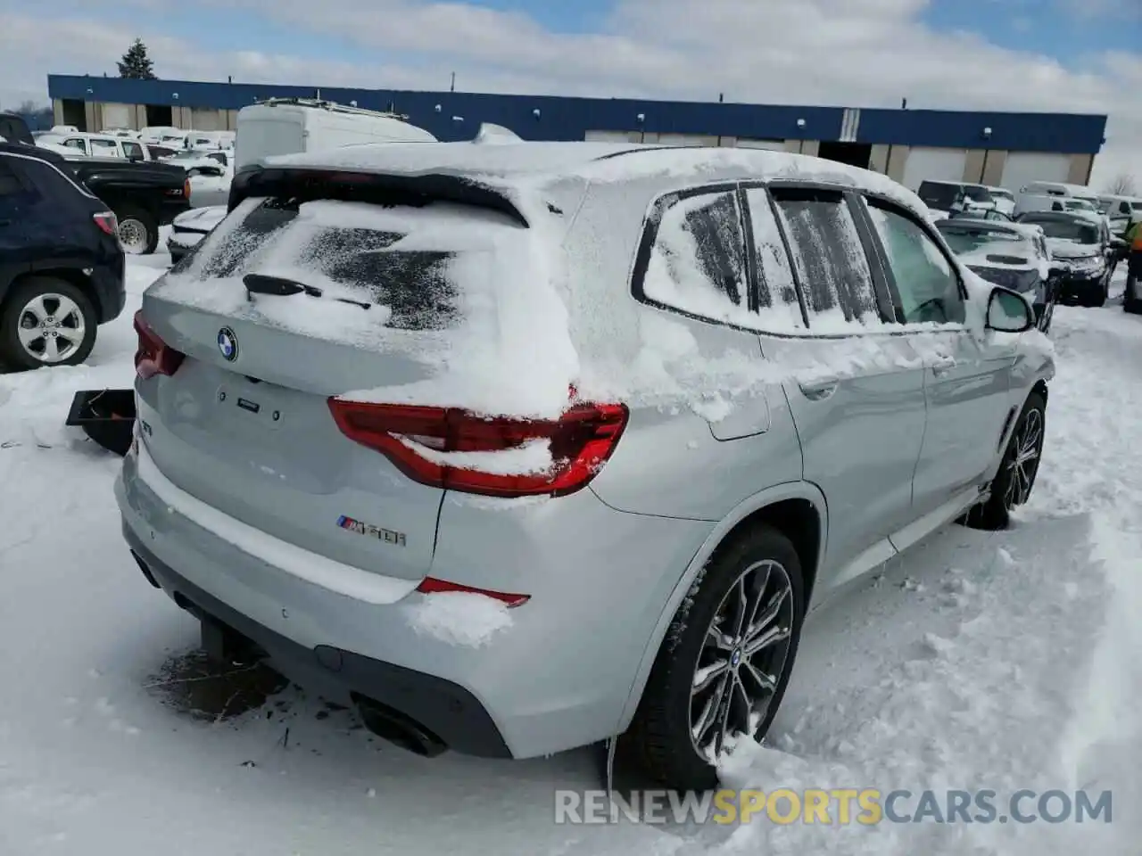 4 Photograph of a damaged car 5UXTS3C56K0Z09698 BMW X3 2019