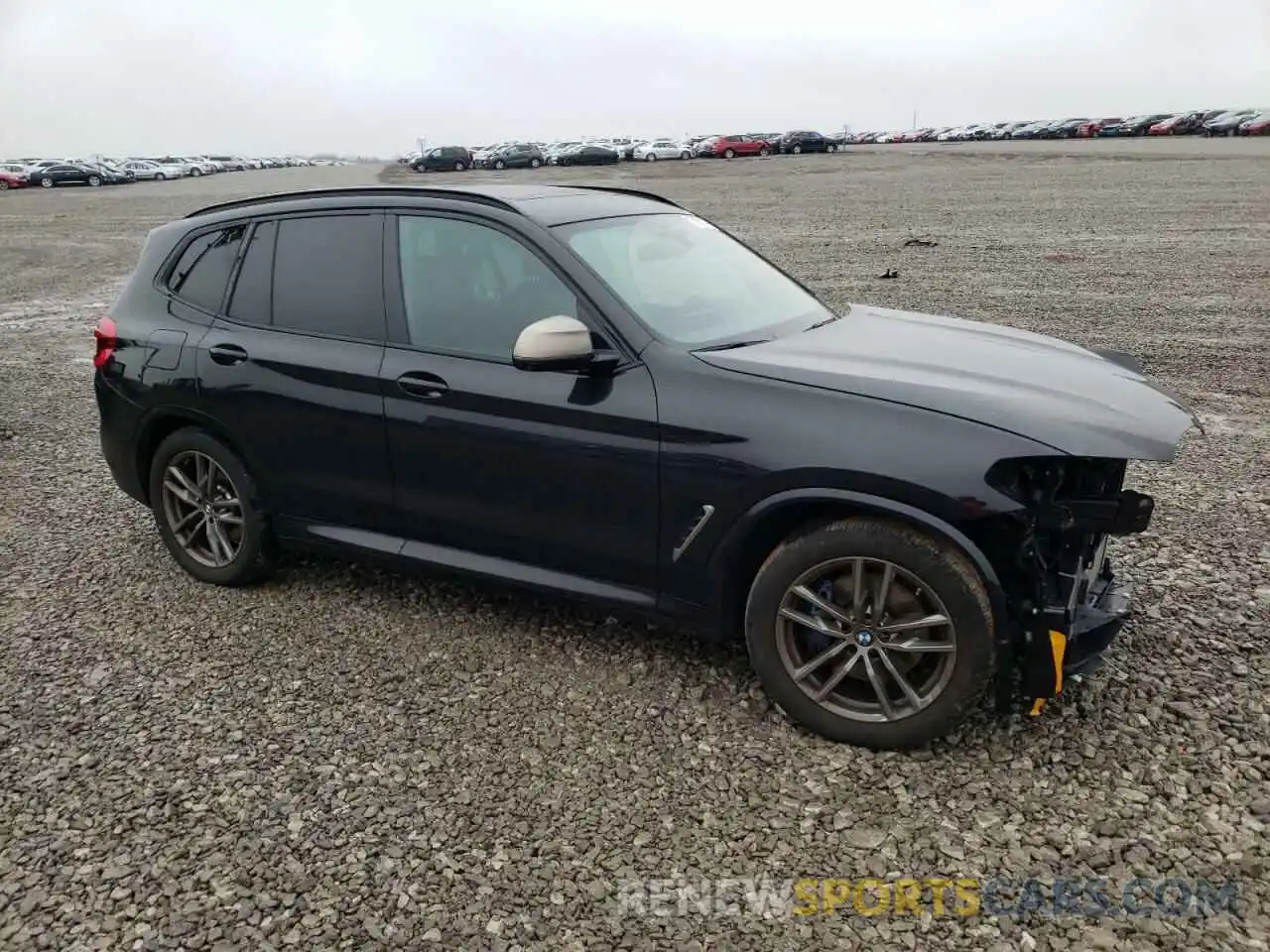 1 Photograph of a damaged car 5UXTS3C56KLR73156 BMW X3 2019