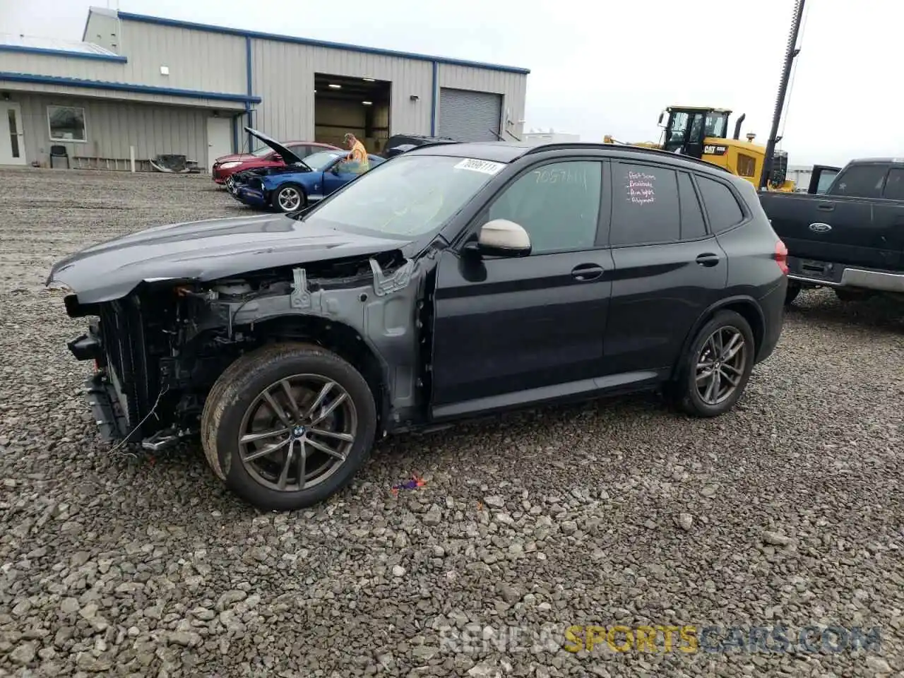 2 Photograph of a damaged car 5UXTS3C56KLR73156 BMW X3 2019