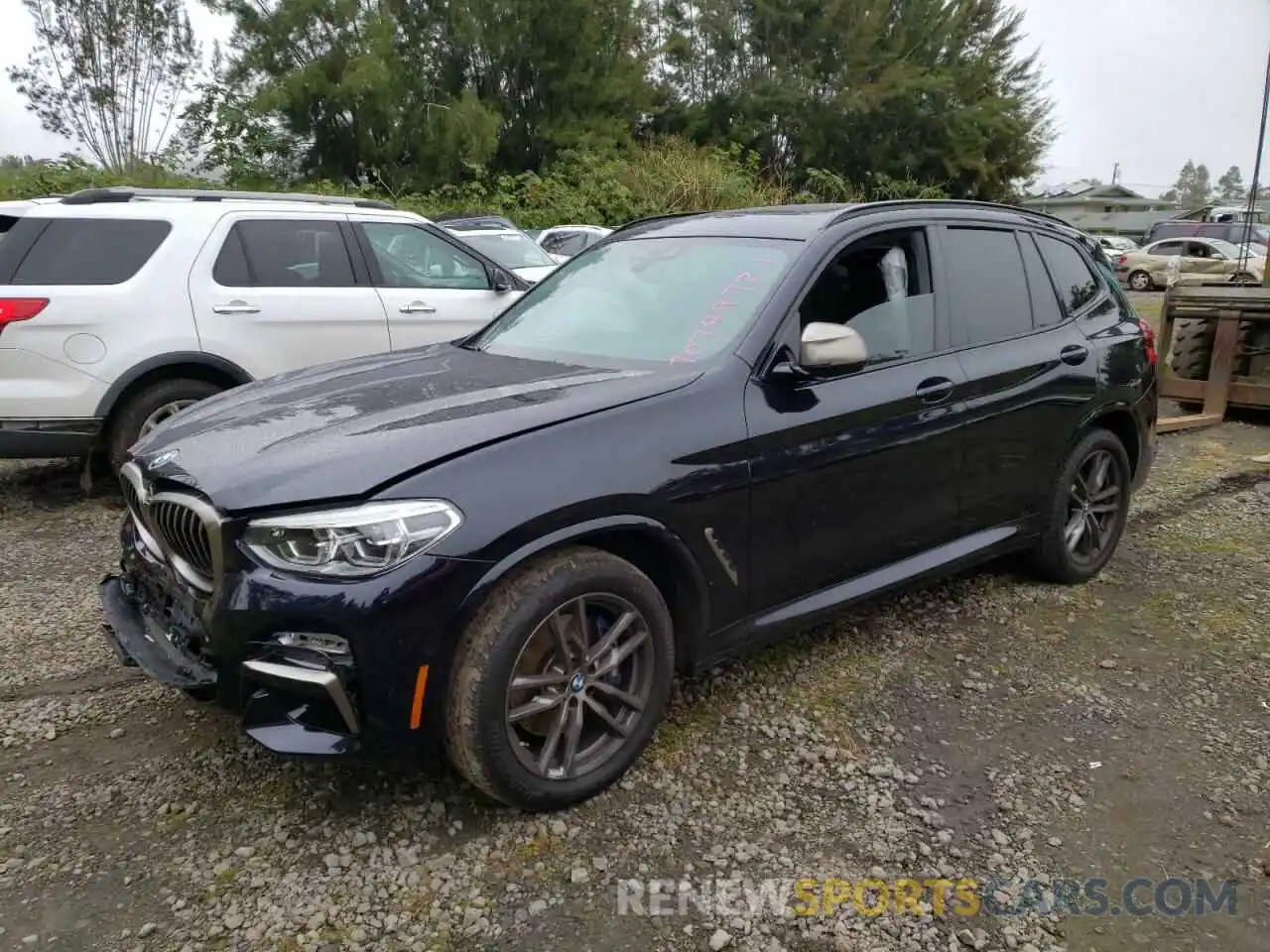 2 Photograph of a damaged car 5UXTS3C57K0Z05319 BMW X3 2019