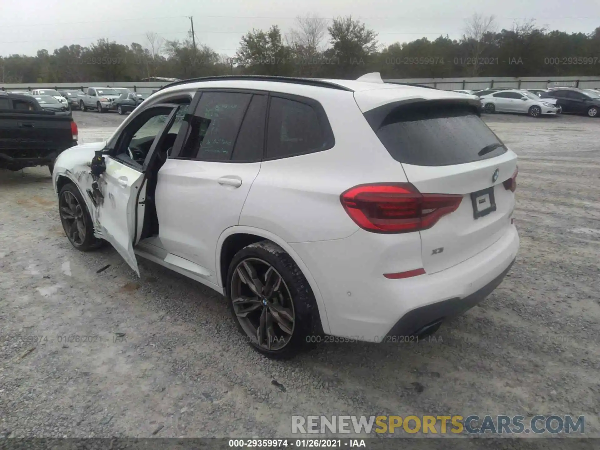 3 Photograph of a damaged car 5UXTS3C57K0Z06292 BMW X3 2019